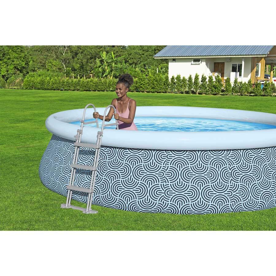 Basen ogrodowy rozporowy Bestway rodzinny dla dzieci 457x107 cm pompa 11w1 5/7
