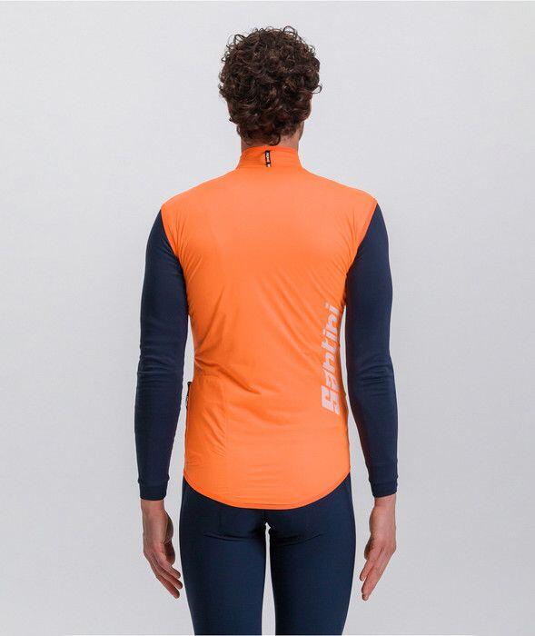 Gilet Sans Manches Santini Guard Nimbus Orange 3/4
