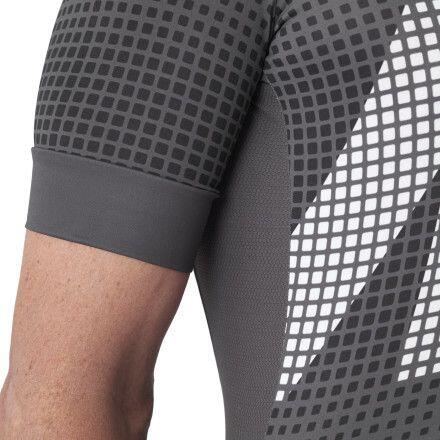 Mavic Aksium Graphic Herren Kurzarmtrikot Grau 5/7