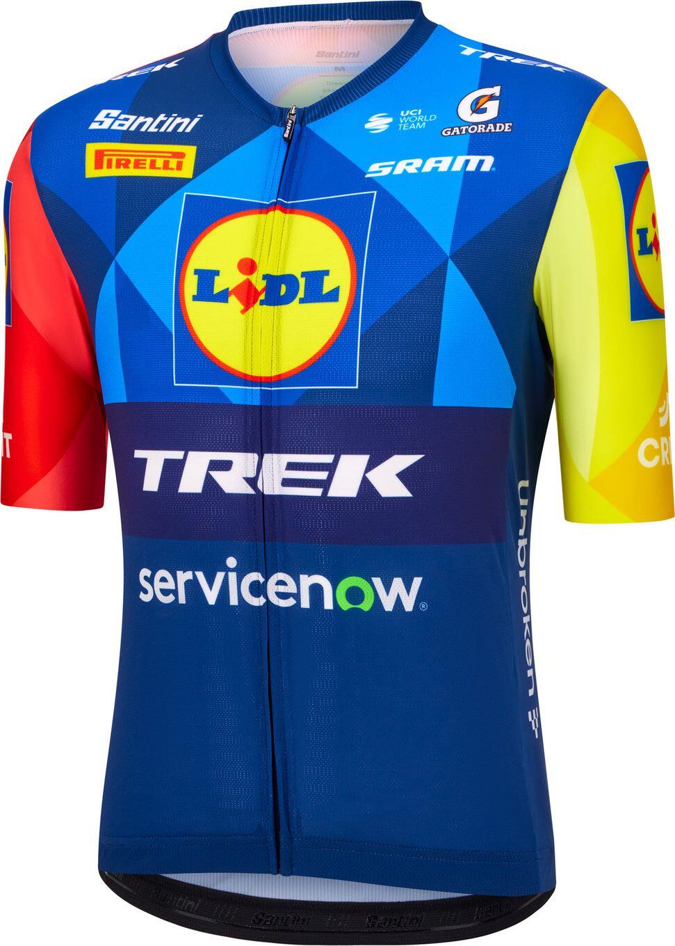Maillot Manches Courtes Santini Team Lidl-Trek 2026 Homme 3/3