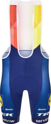 Pantaloncini corti con bretelle Santini Team Lidl-Trek 2026 Uomo