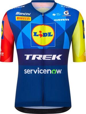 Maglia a maniche corte Santini Team Lidl-Trek 2026 Uomo