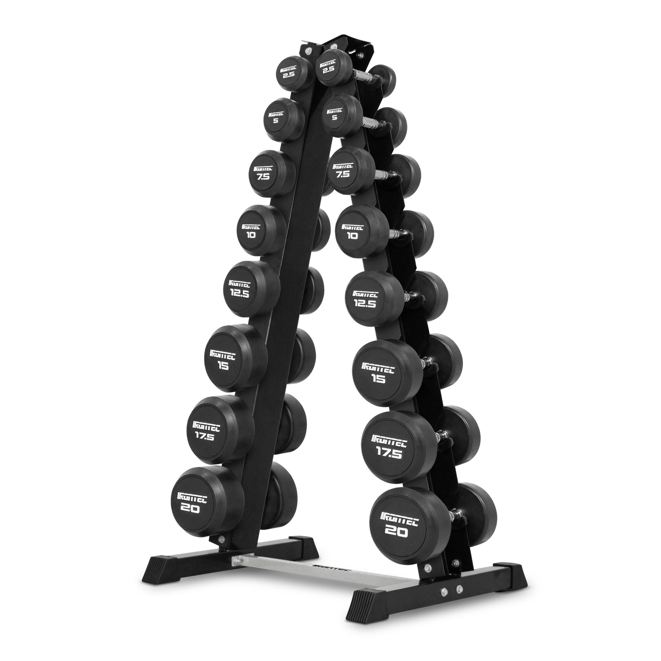 DB4012SET 8pcs 2.5-20KG (180KG) (DB4012SET180KG) - IRONTEC