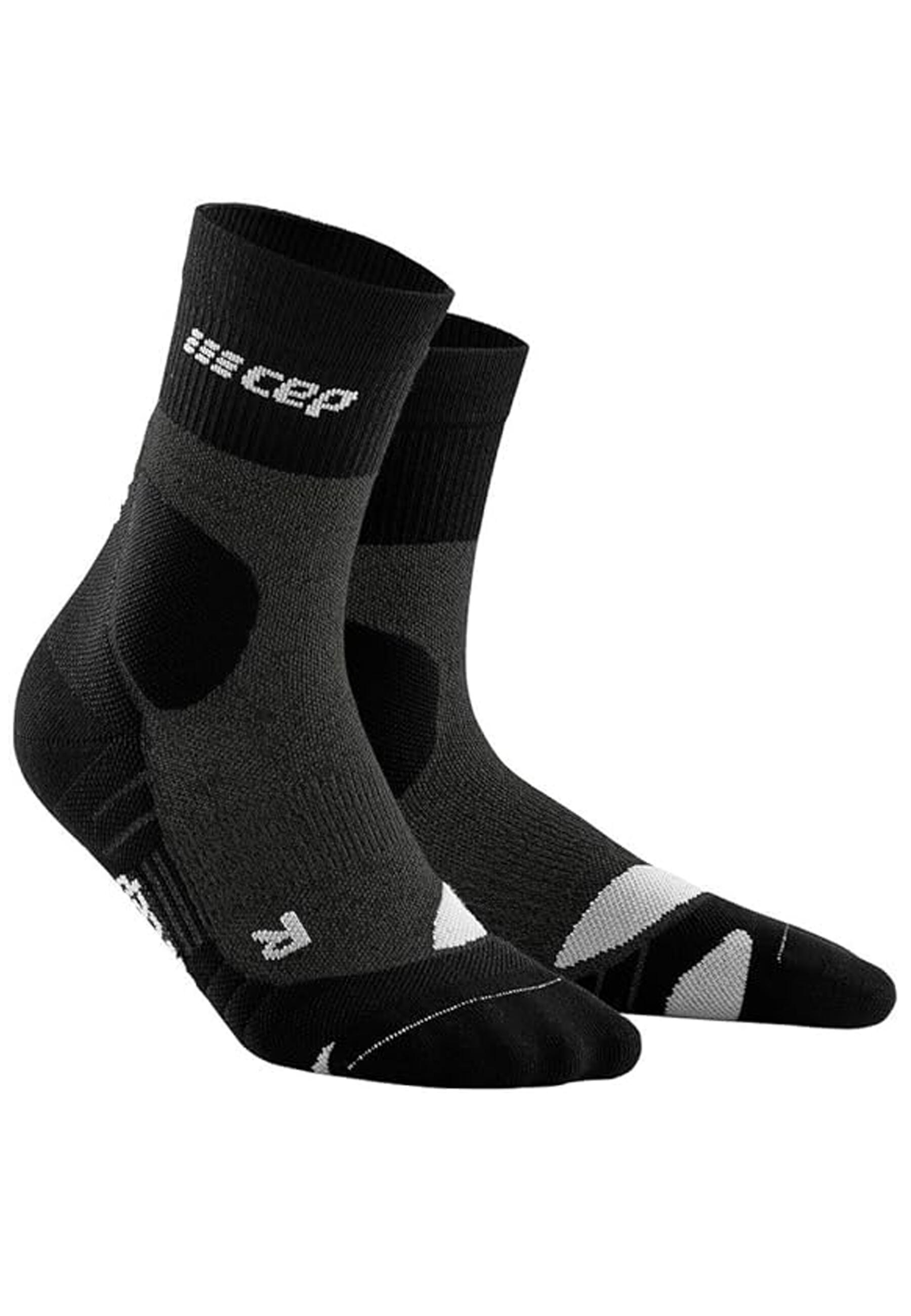 Chaussettes de compression mi-mollets de randonnée en mérinos femme CEP Compress 6/7