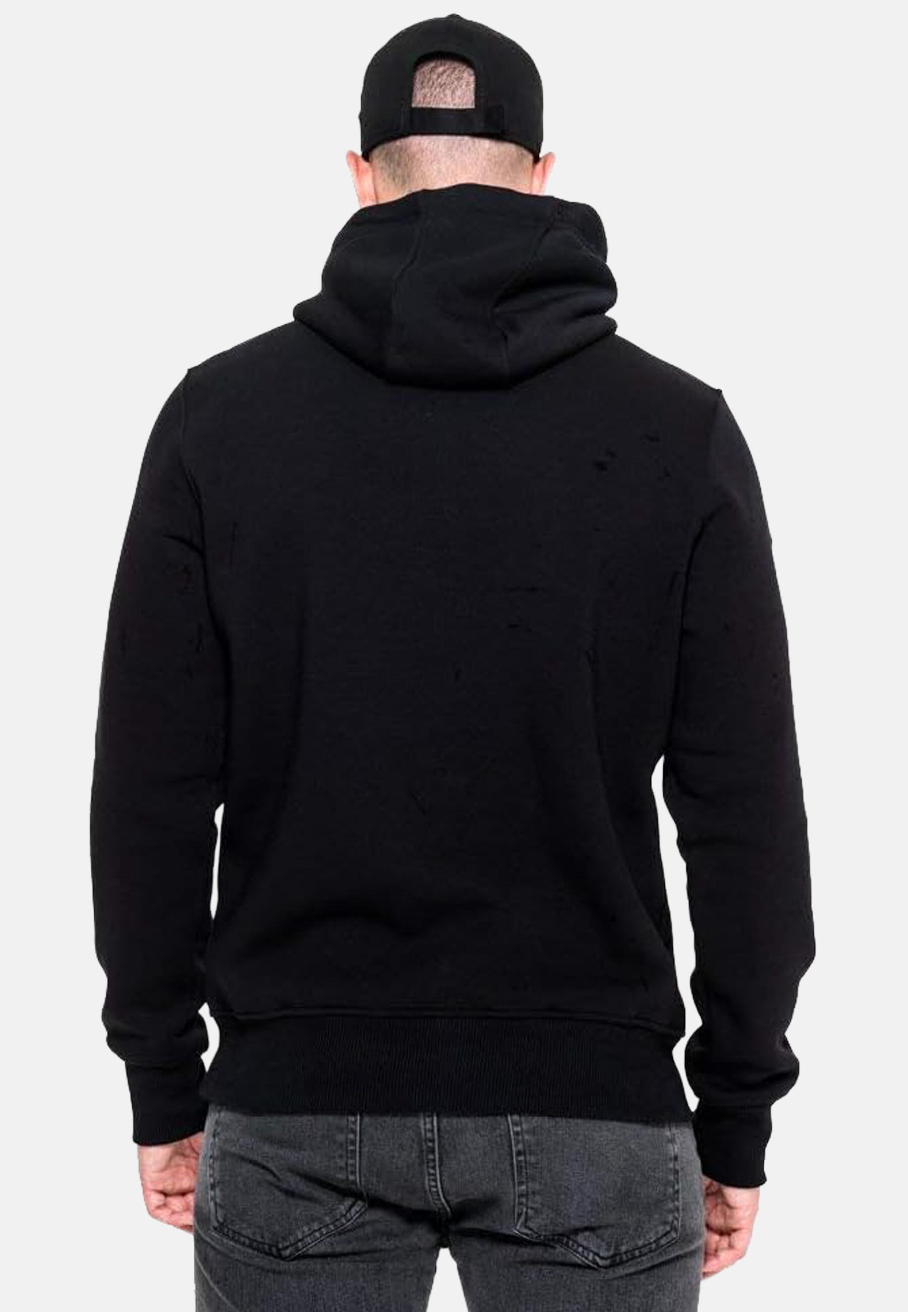 New Era Herren Hoodie NFL Tampa Bay Buccaneers Logo schwarz 3/4
