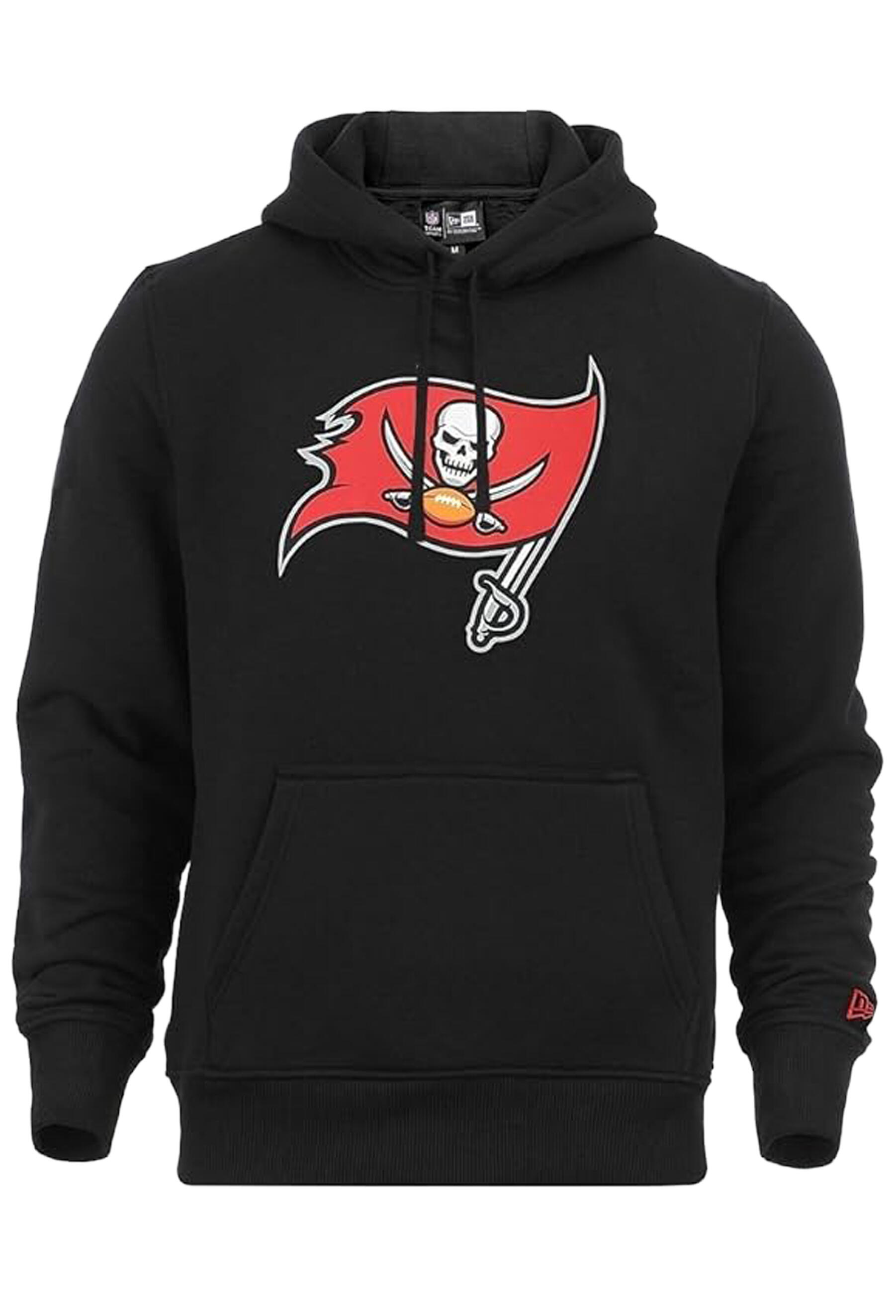 New Era Herren Hoodie NFL Tampa Bay Buccaneers Logo schwarz 2/4