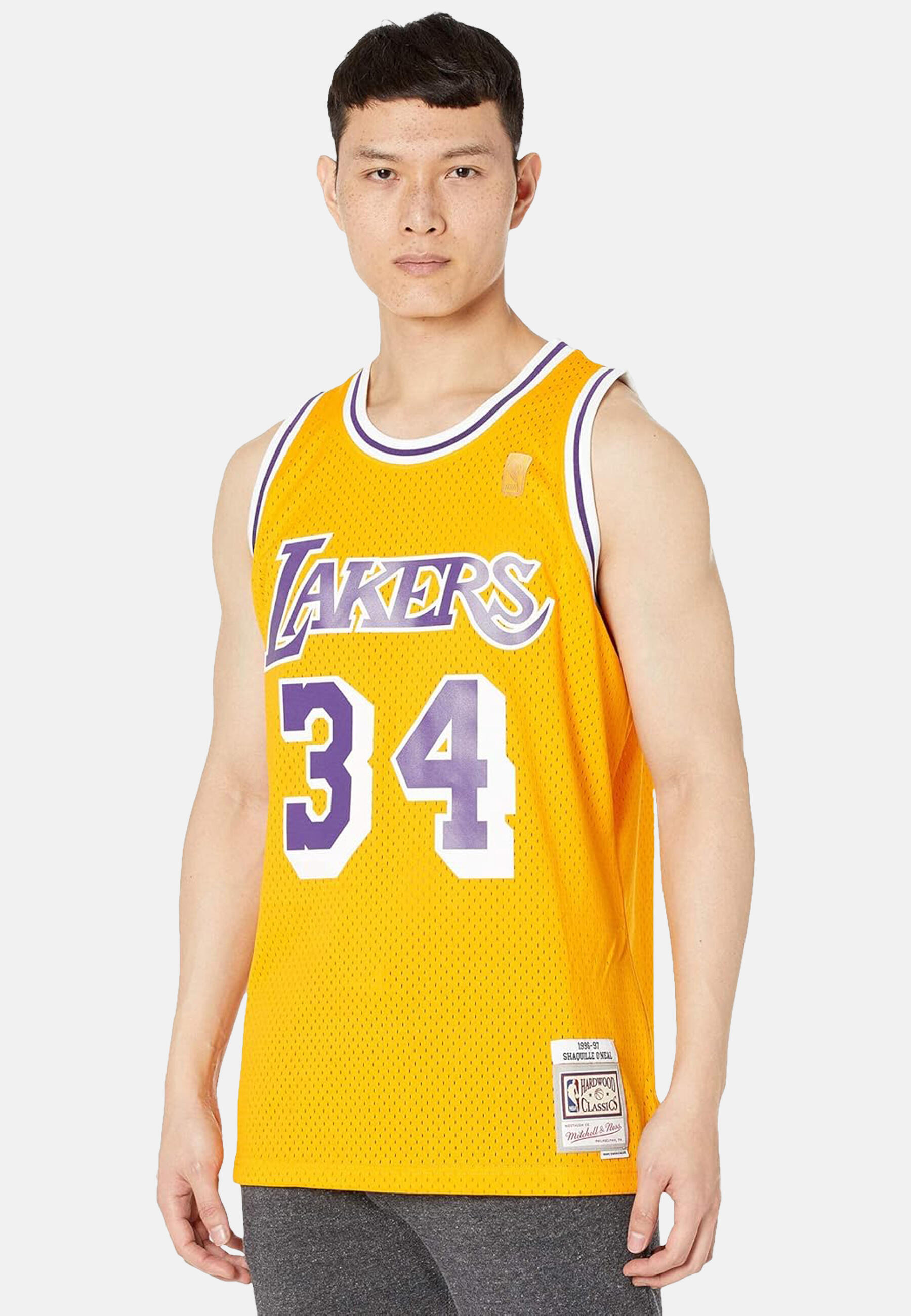 Mitchell & Ness HWC Swingman Jersey Lakers Home 1996-97 Shaquille O'Neal 7/7