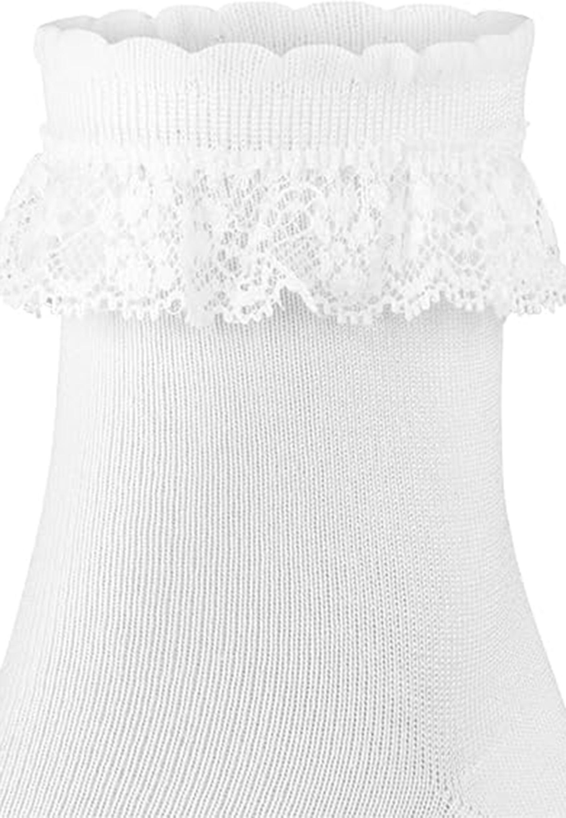 Calze di cotone per bambini Falke Romantic Lace 6/11