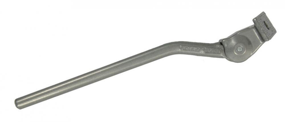 Pletscher Seitenständer Esge 20" silber, 245mm, in Polybeutel,Erstmontage 3/3