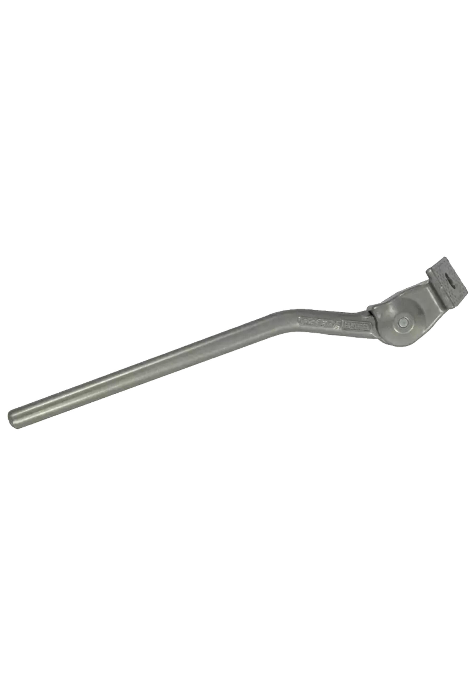 Pletscher Seitenständer Esge 20" silber, 245mm, in Polybeutel,Erstmontage 2/3