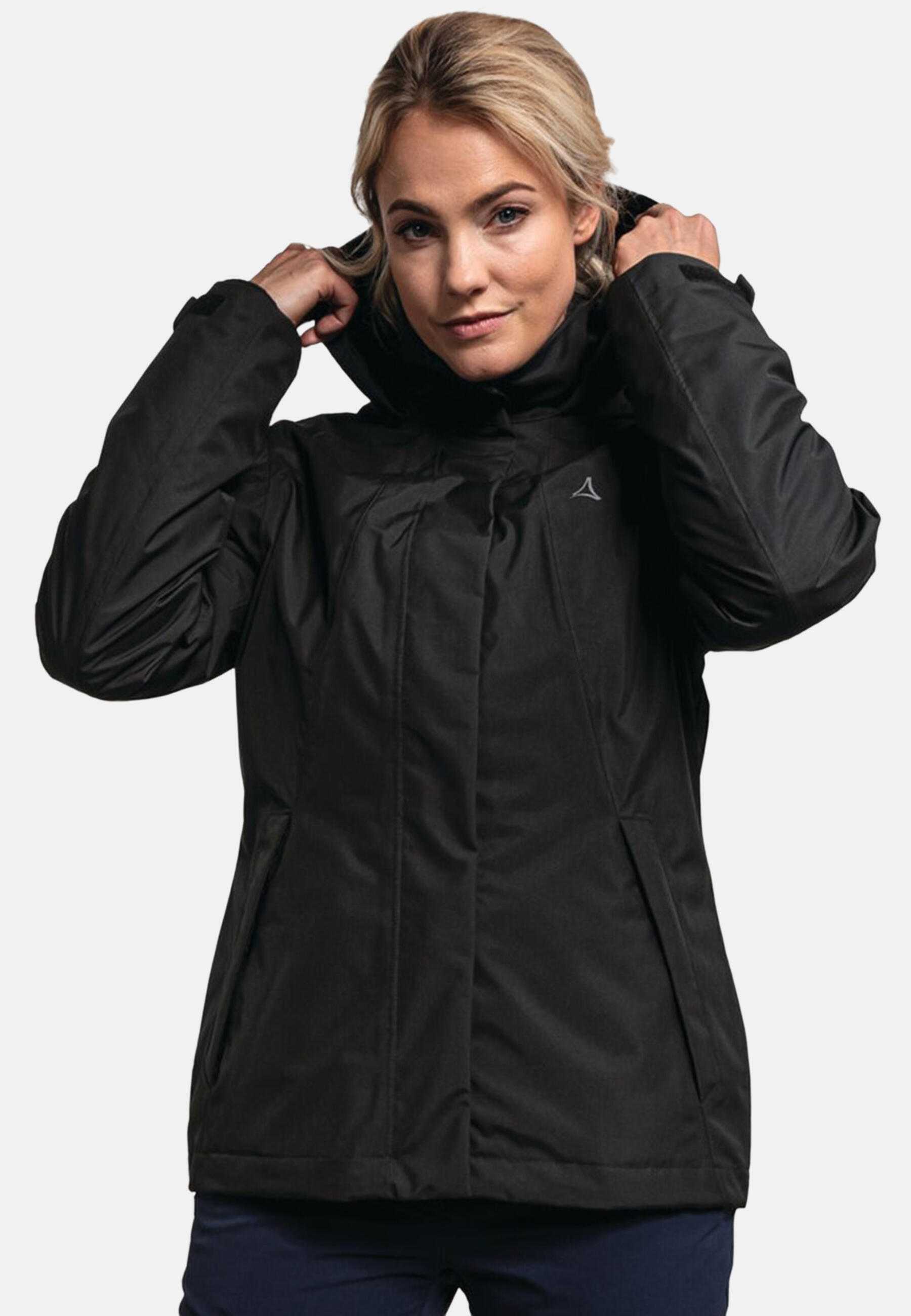 Schöffel 3 in1 Jacke Partinello L Damen Doppeljacke Wintermantel black 44 6/6