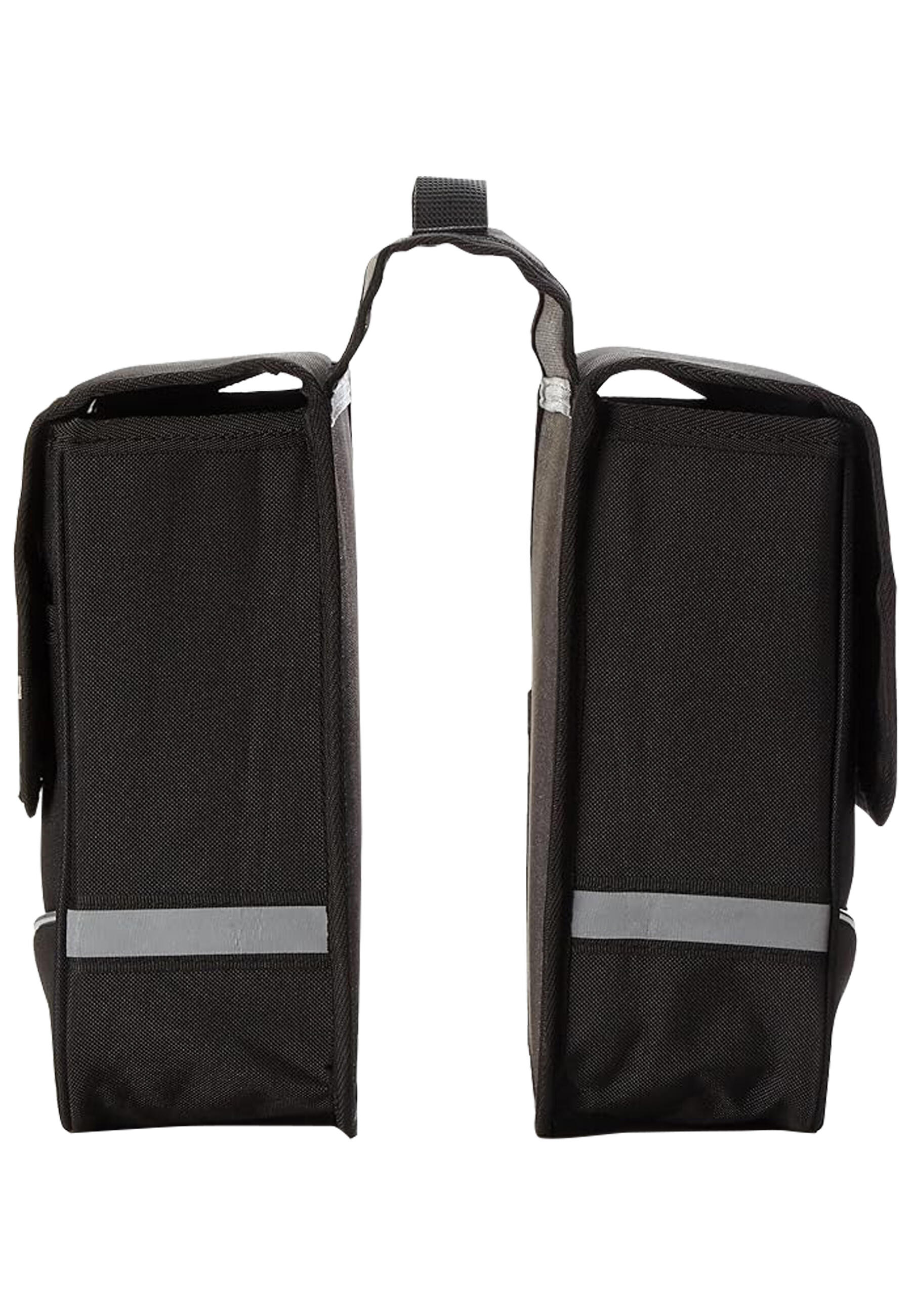 Haberland Doppeltasche Kim M 24" schwarz, 28x28x11cm, 18ltr 2/5