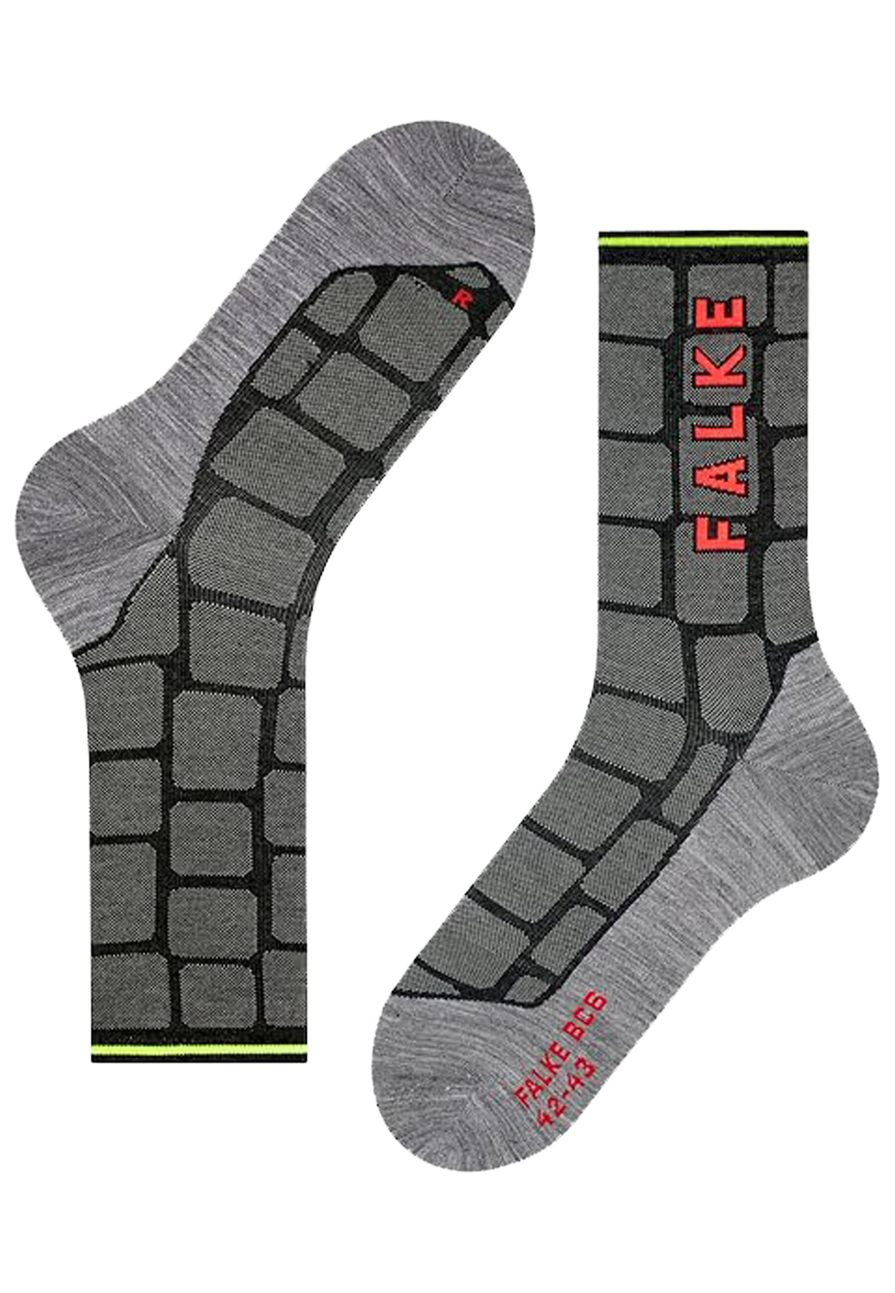 Socken Falke BC6 Cobblestone Unisexe 4/7