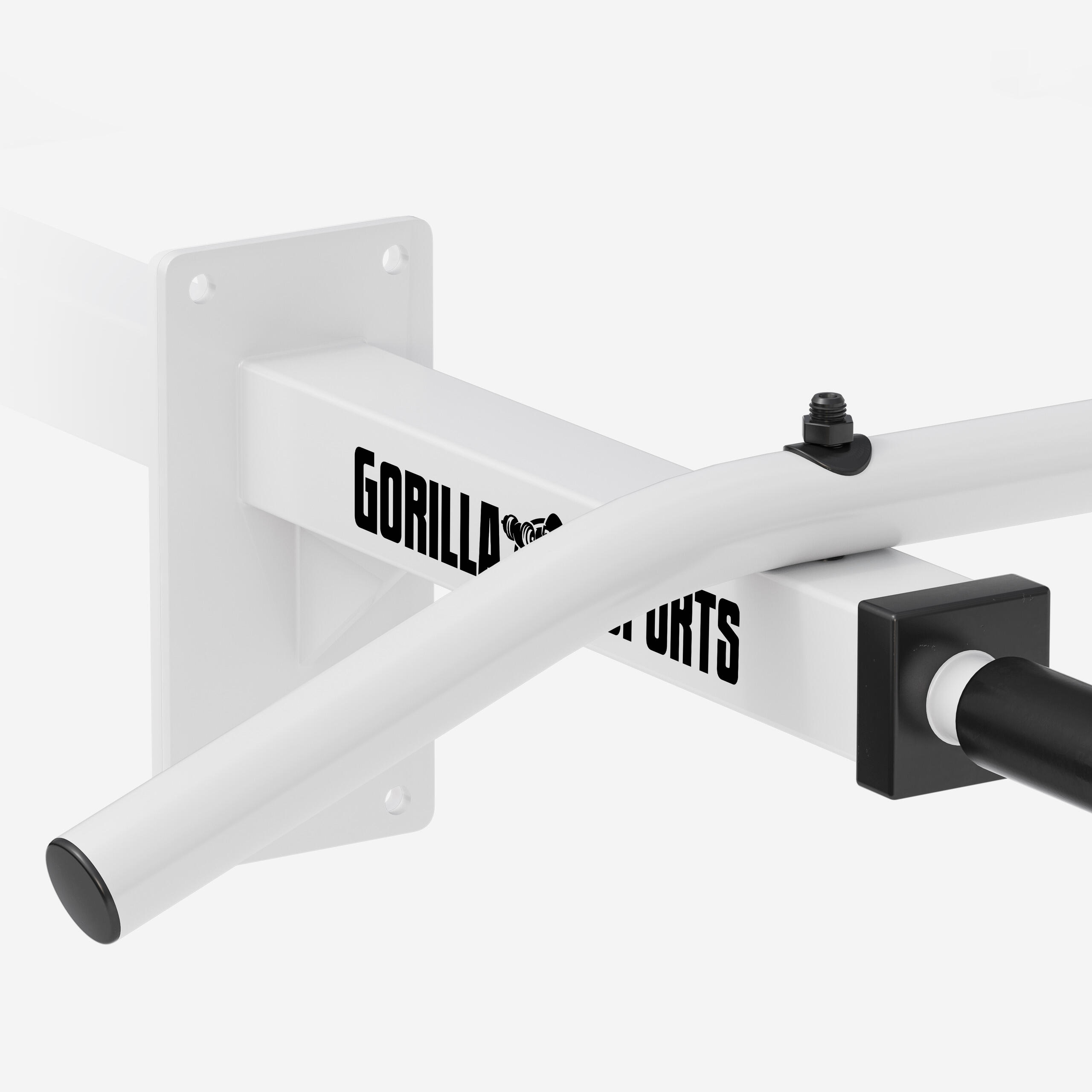 BARRE DE TRACTION MURALE | MUSCULATION | COULEUR BLANC OU NOIR 6/7