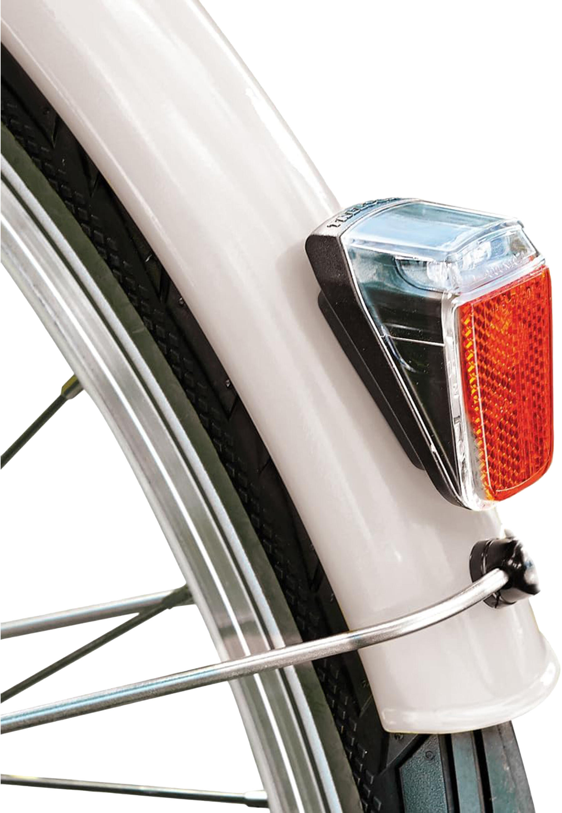 Trelock LED-Dynamo-Rücklicht Duo Top LS 633/Halter ZL630,schwarz m.Standlicht 4/4