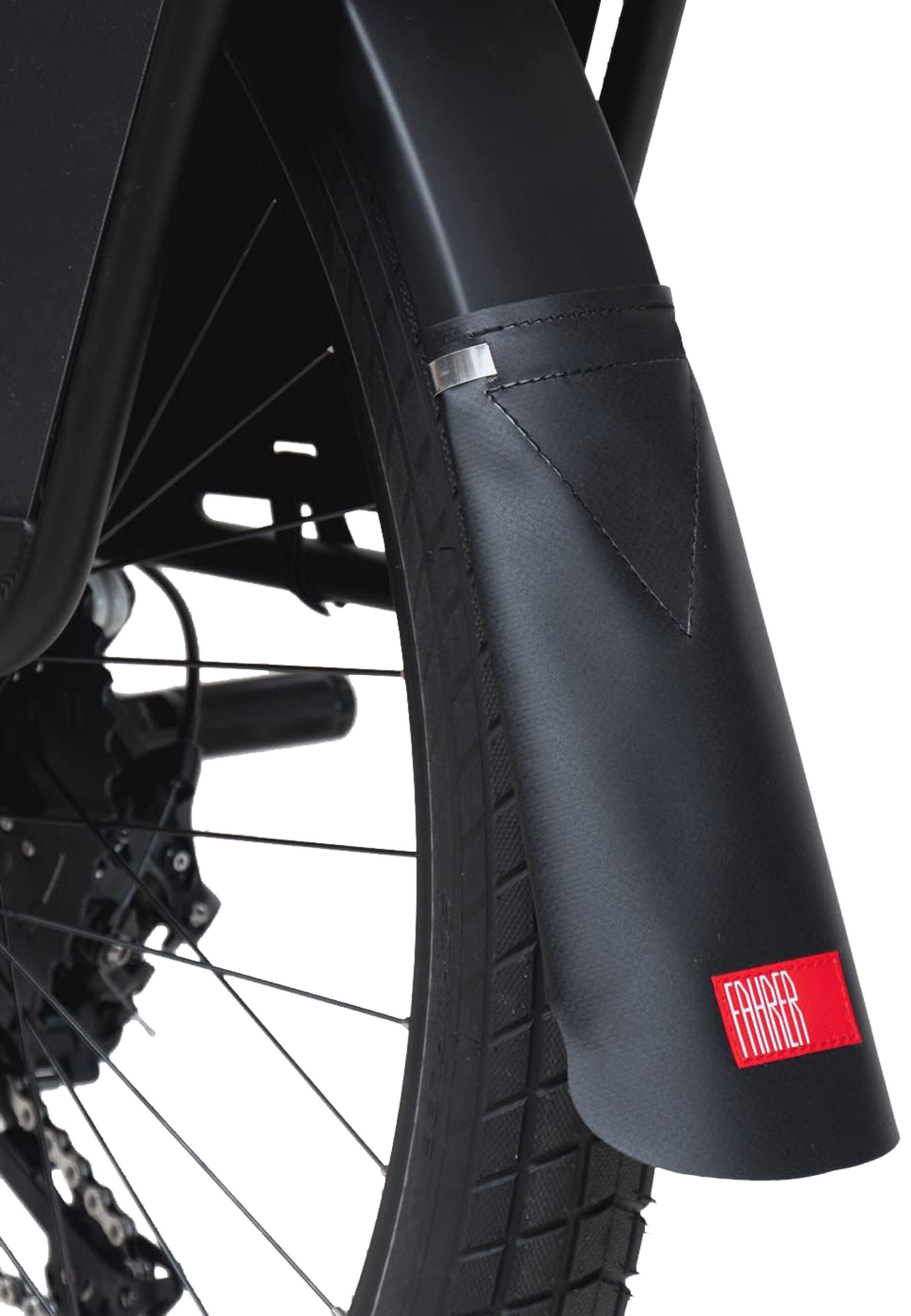 Fahrer LATZ Snap parafango per e-bike, telo camion rinforzato, 205 mm. 4/4