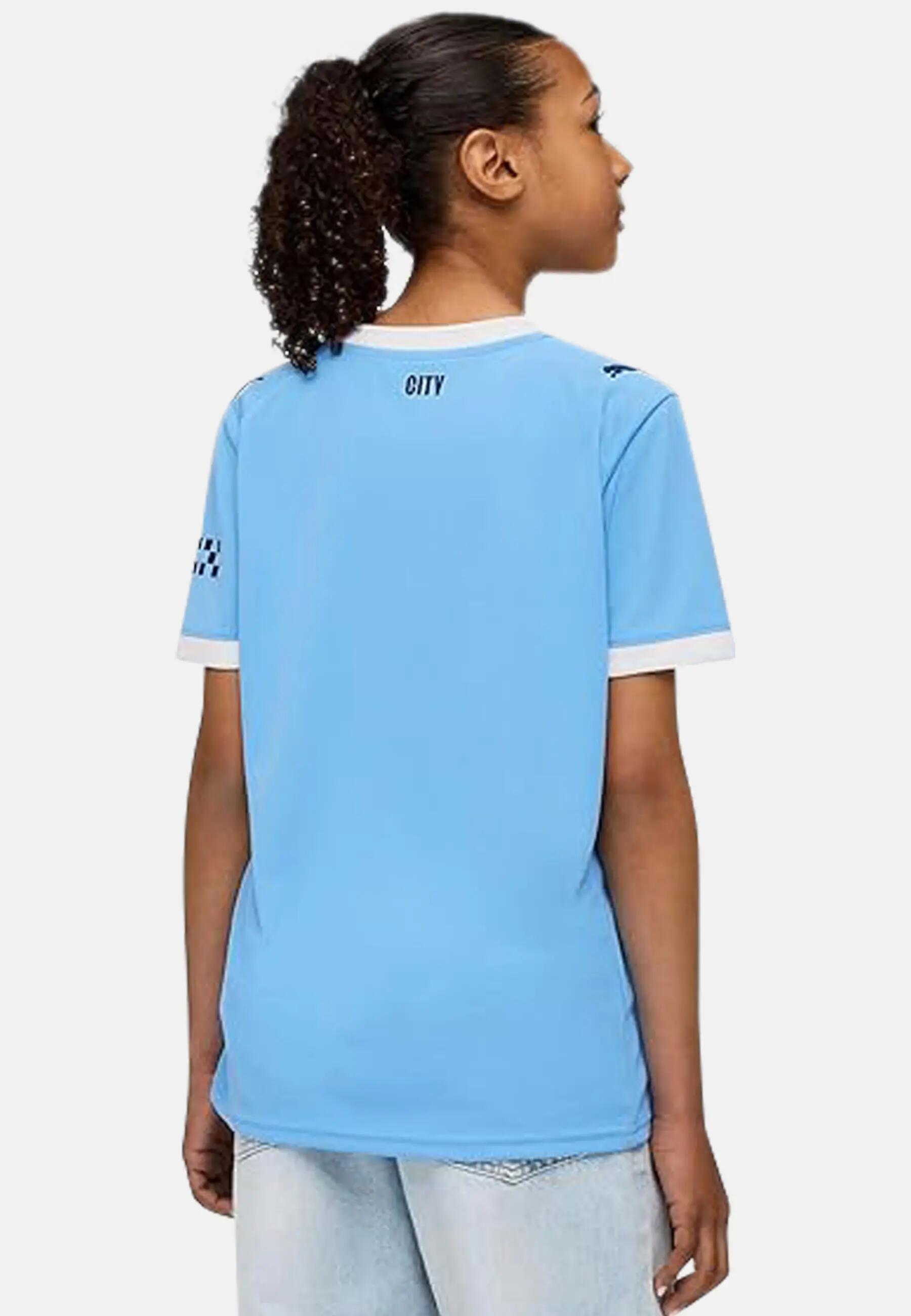 Puma MCFC Home Jersey Jr. 2025-2026 - 780341 2/4