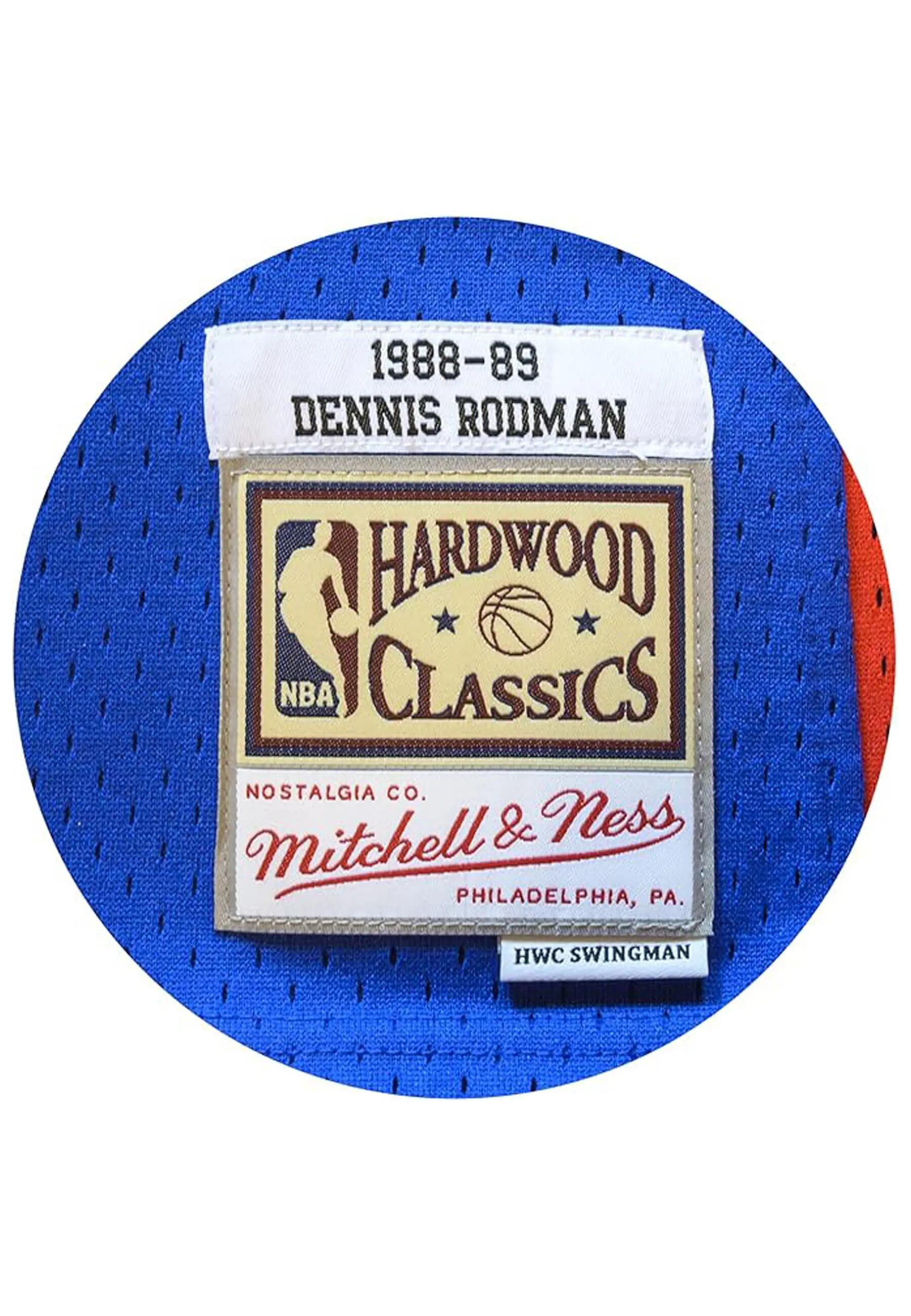 Mitchell & Ness Swingman Jersey Detroit Pistons Dennis Rodman 1988/89 4/4