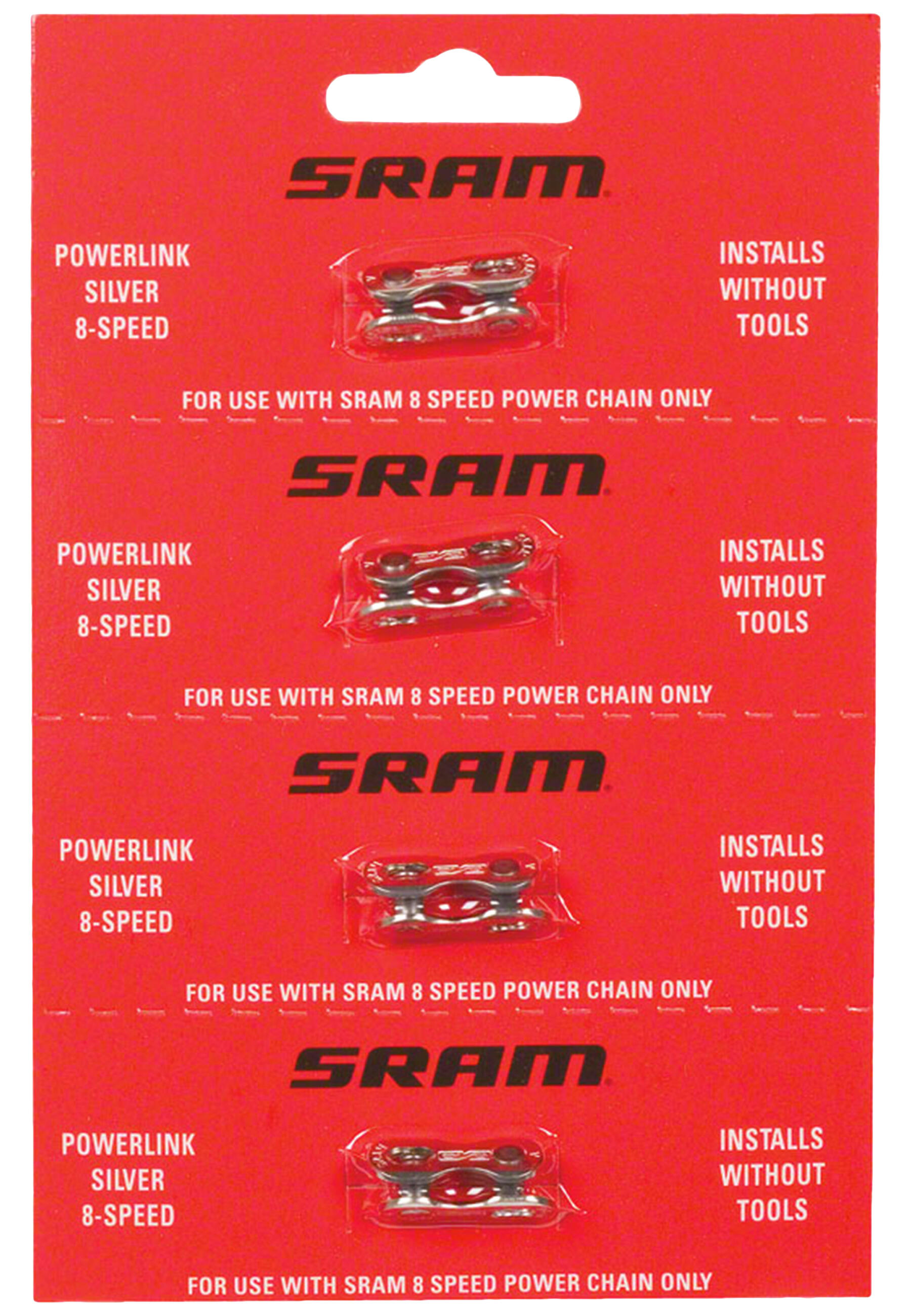 Attache rapide de chaîne Sram PowerLock 8V (4pcs) 3/5
