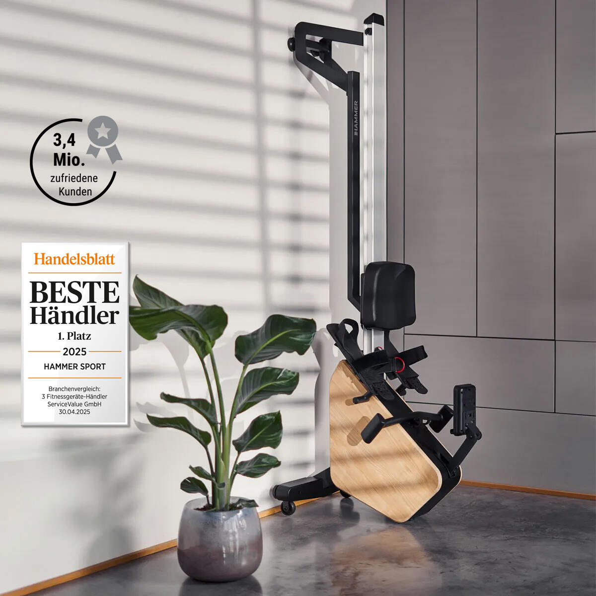 Remo ROWTECH NORSK Hammer montaje no incluido 3/8