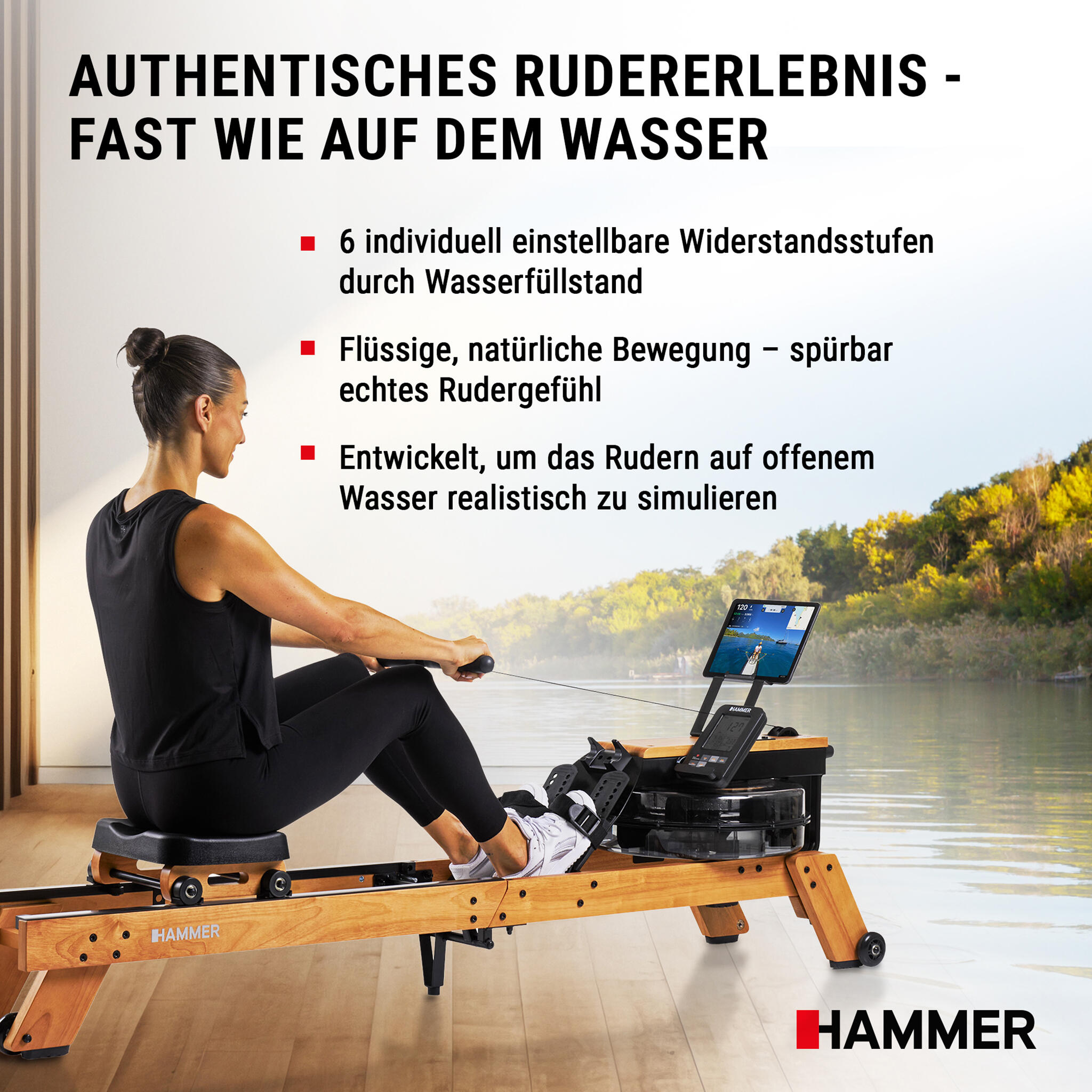 Remo AQUAFOLD Hammer montaje no incluido 3/8