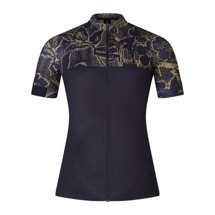 Maillot Manches Courtes Homme Endura FS260 Floral Noir