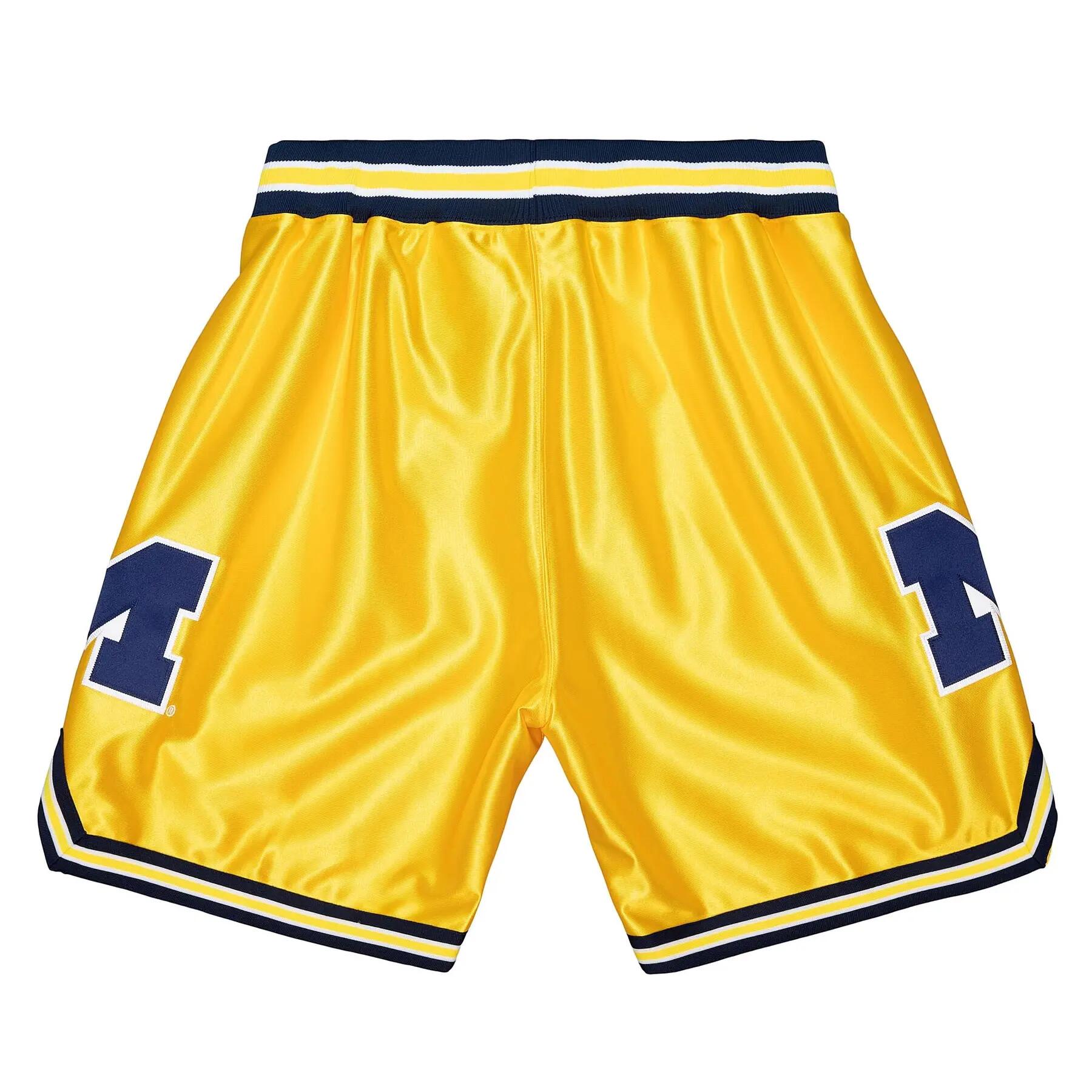 Pantalón corto Michigan Wolverines NCAA Maize 1991 2/3