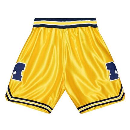 Short Michigan Wolverines NCAA Maize 1991