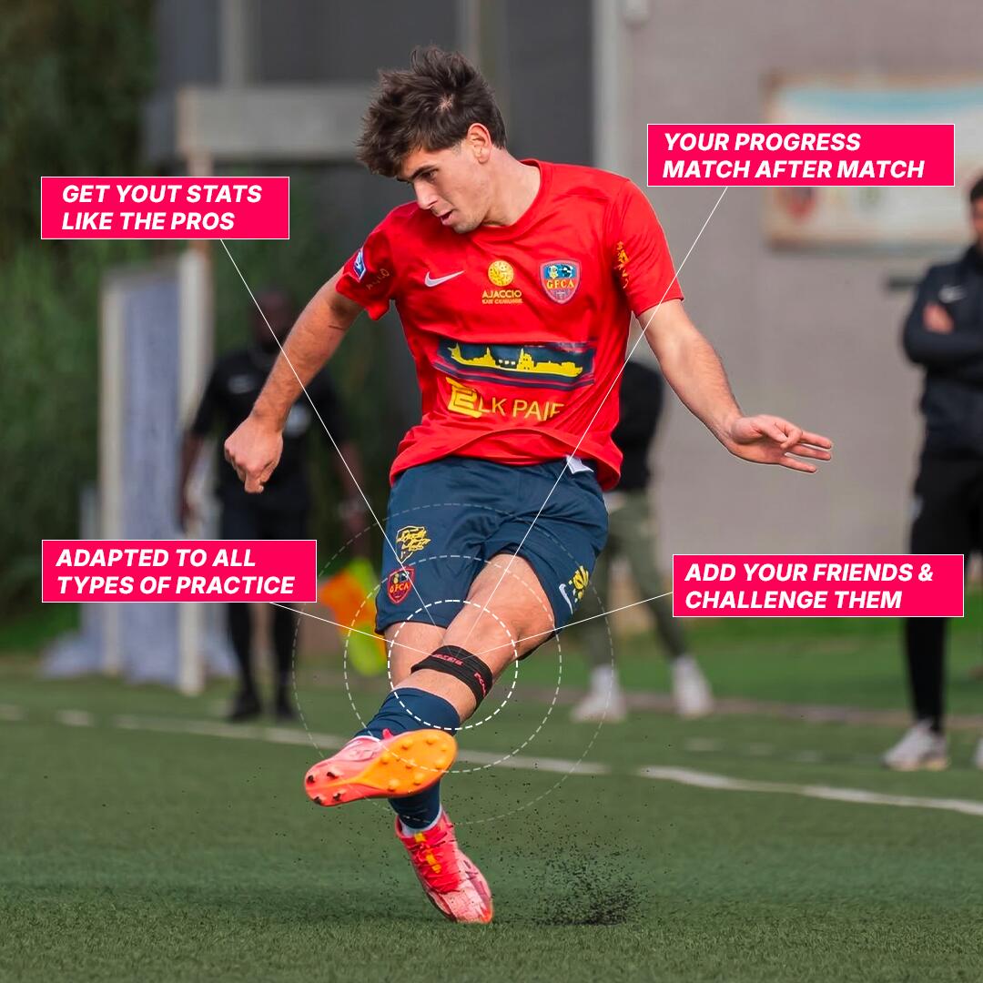 Verbonden sensor FOOTBAR + 1 jaar GOLD-abonnement 3/7