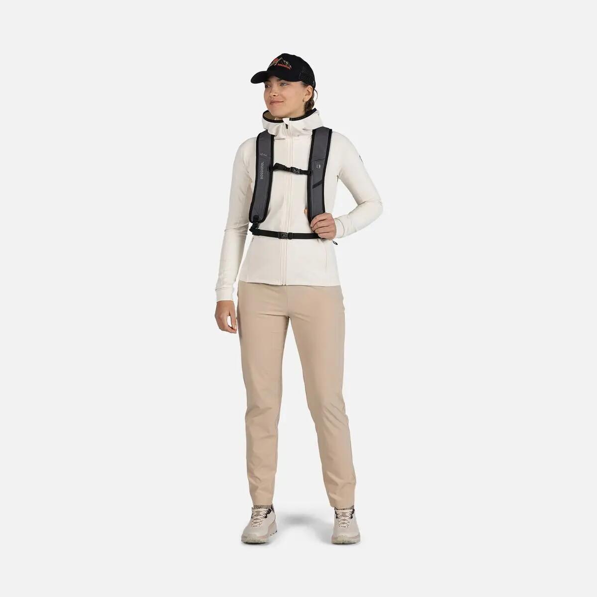 Tecido polar com capuz com fecho de correr para mulher Rossignol 3/7