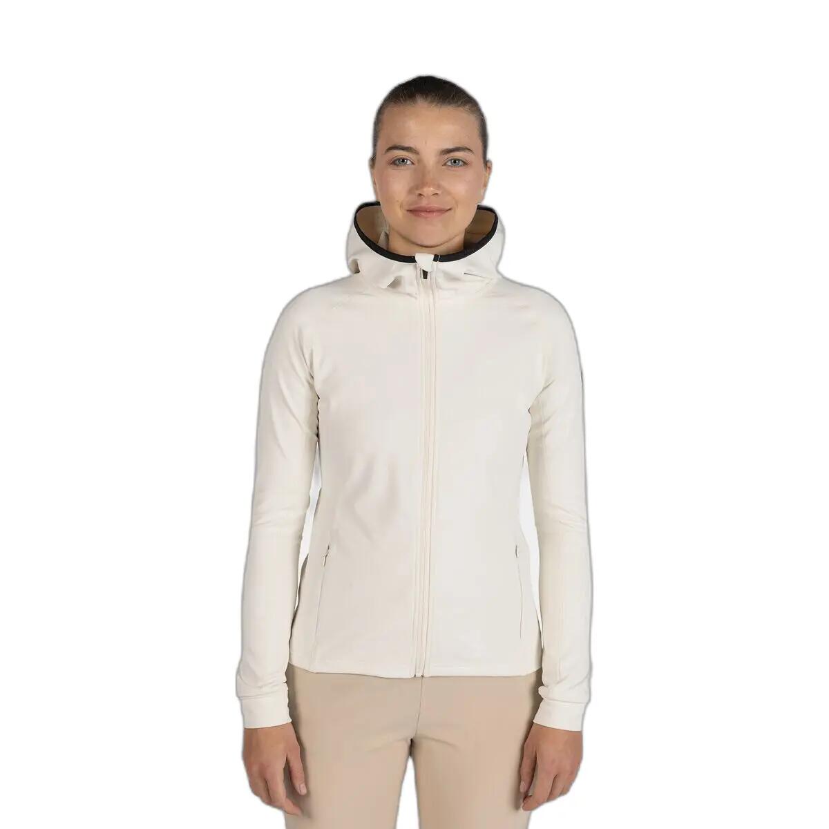 Tecido polar com capuz com fecho de correr para mulher Rossignol 2/7