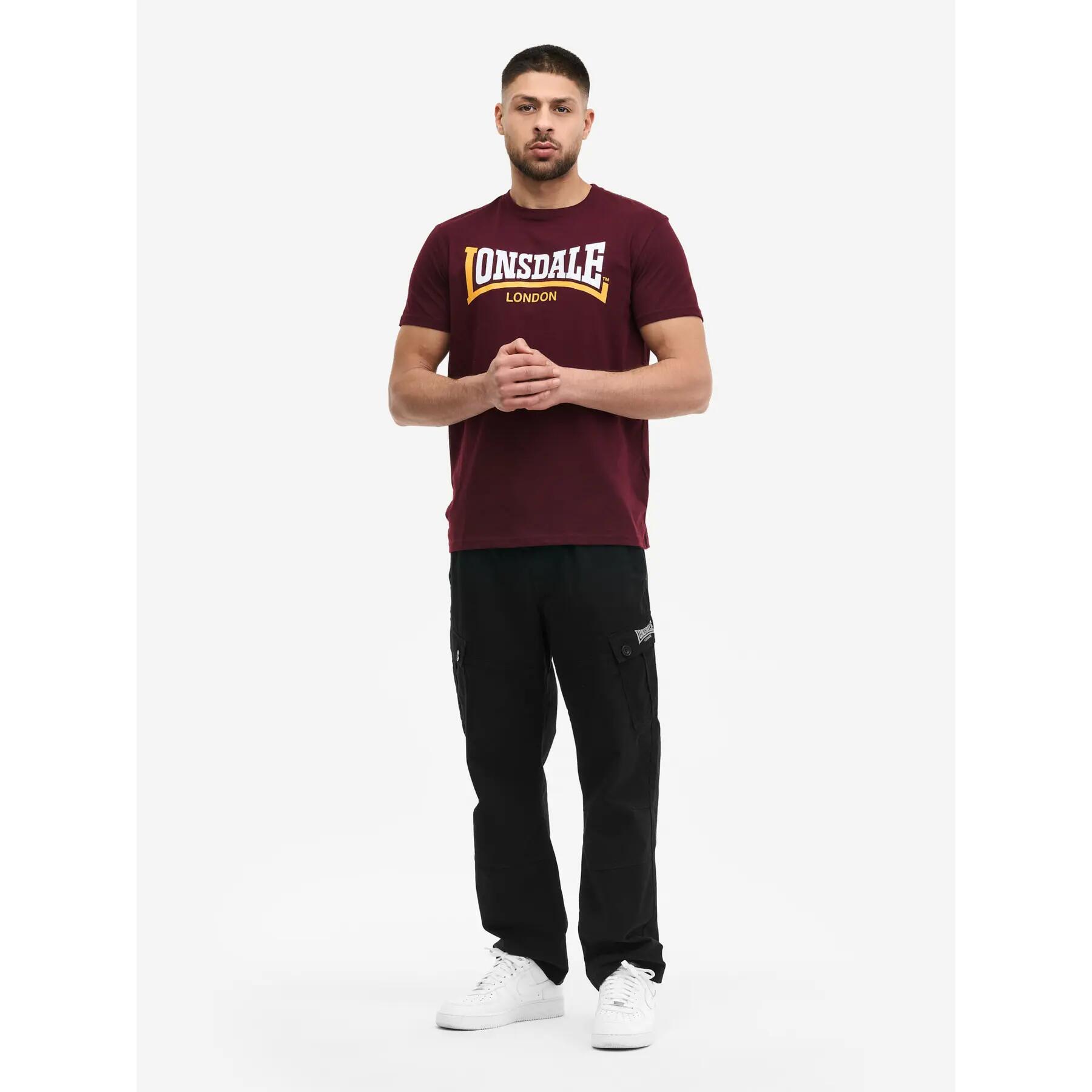 Cotton T-shirt Lonsdale Two Tone 3/6
