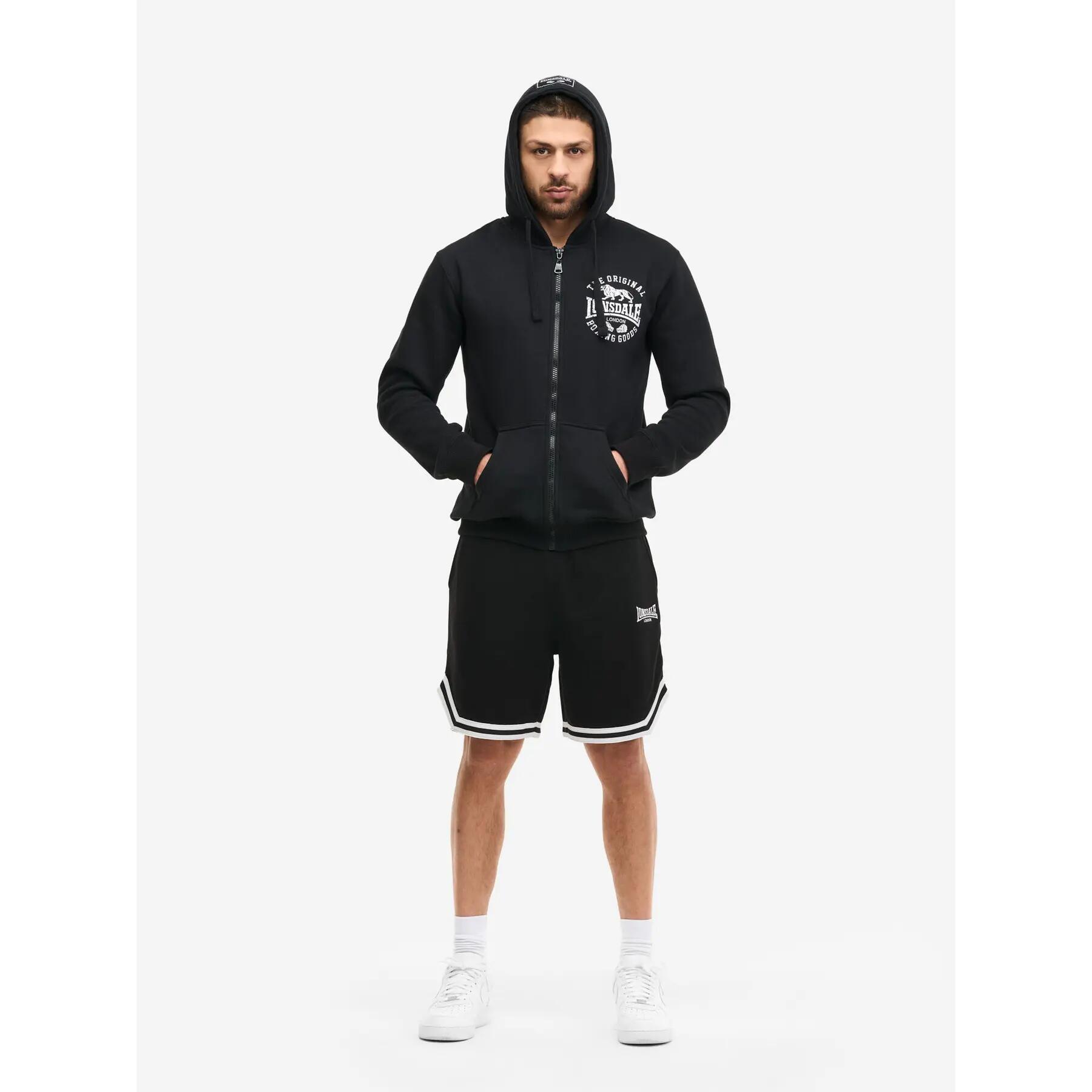 Sudadera con capucha y cremallera Lonsdale Seghill 3/5