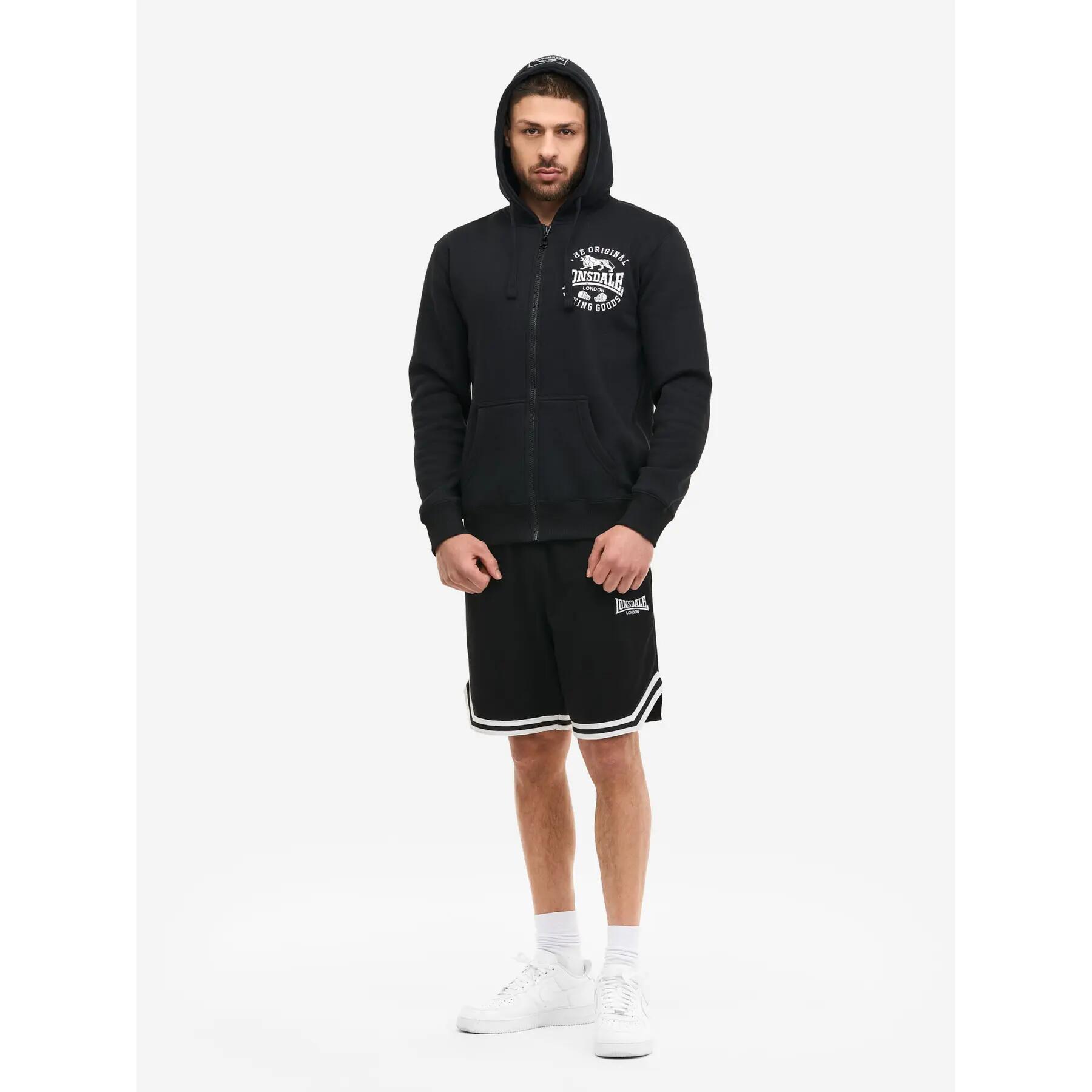 Sudadera con capucha y cremallera Lonsdale Seghill 2/5