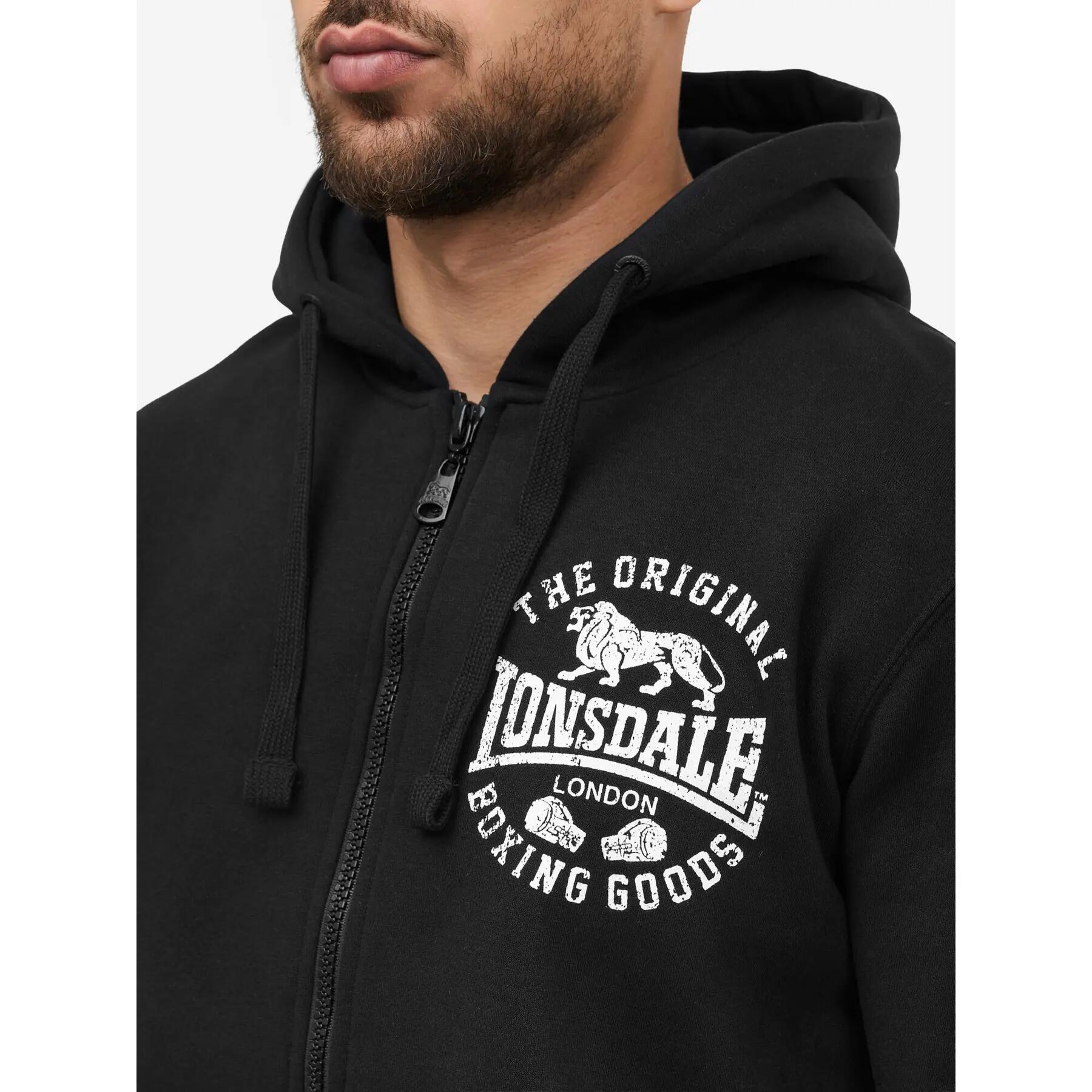 Sudadera con capucha y cremallera Lonsdale Seghill 5/5