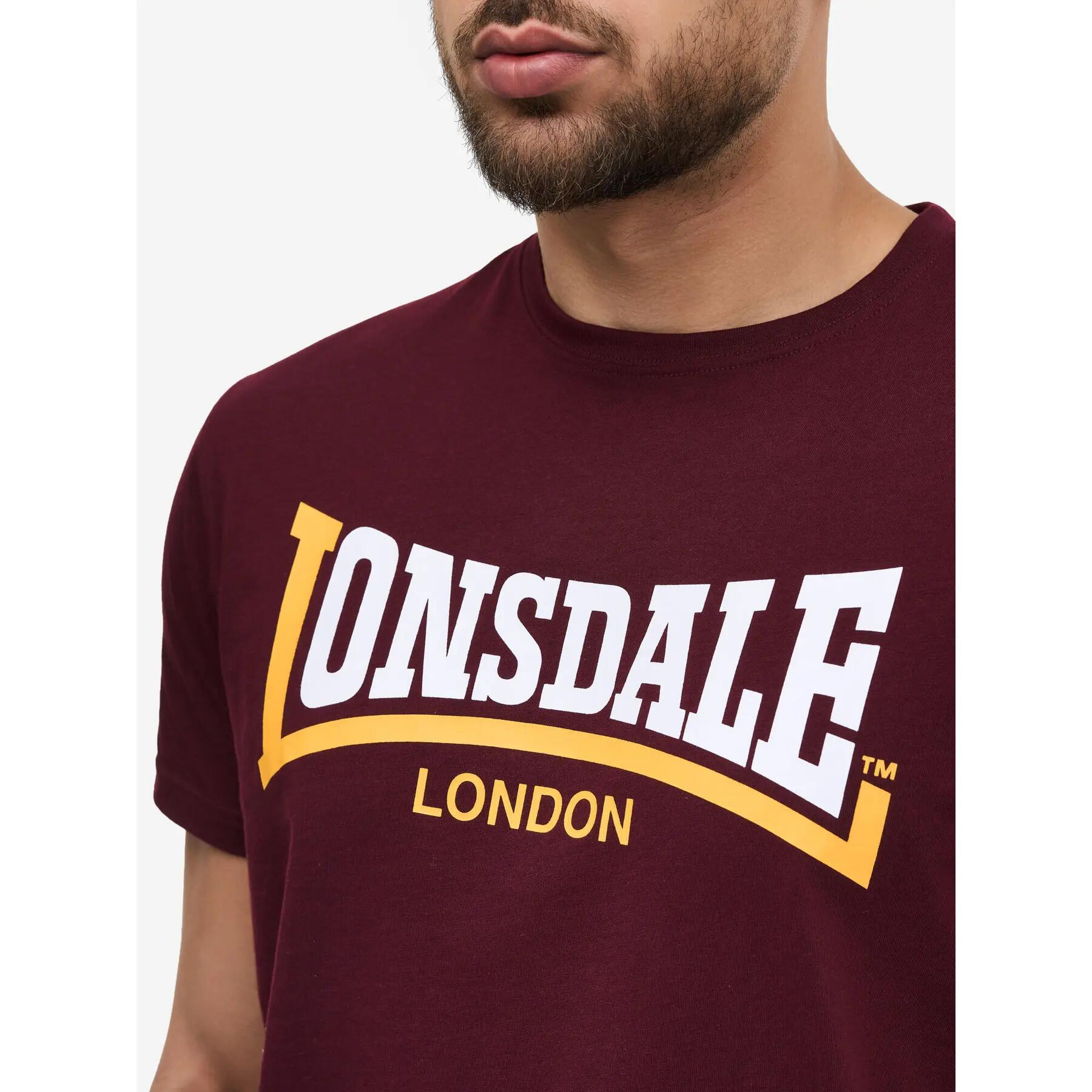 Cotton T-shirt Lonsdale Two Tone 5/6