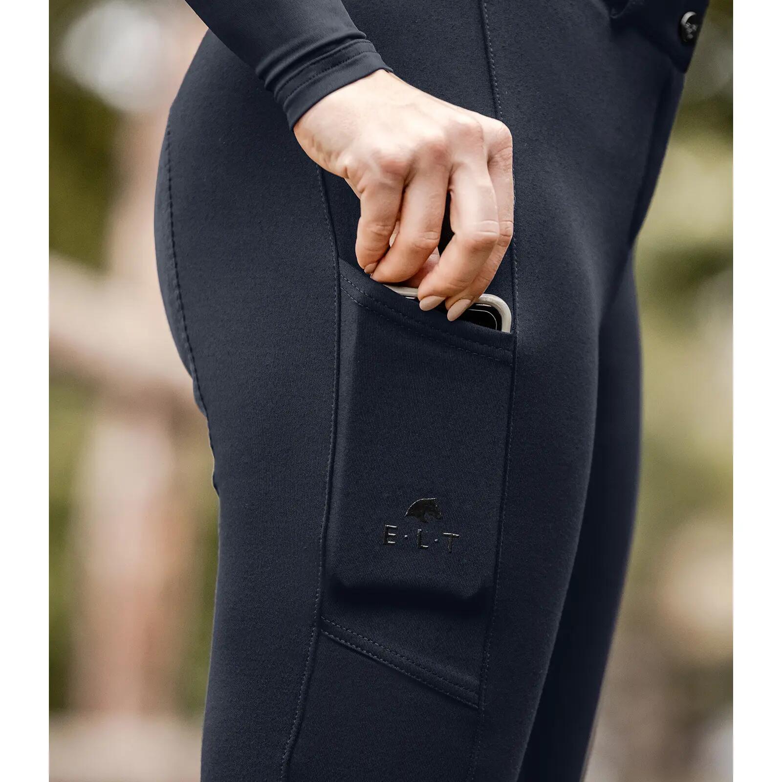 Pantalón de equitación con agarre total para mujer ELT Jodhpur Essential 4/4