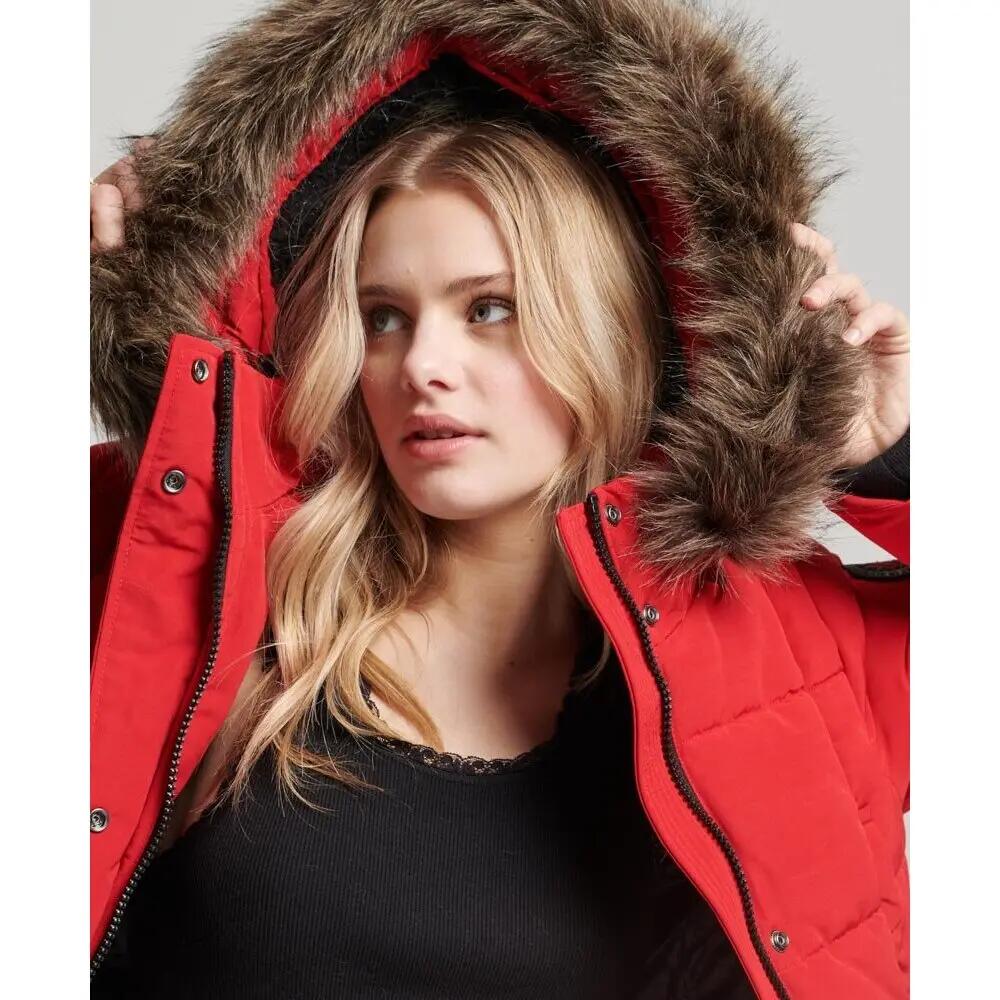 Doudoune longue femme Superdry Everest 5/6
