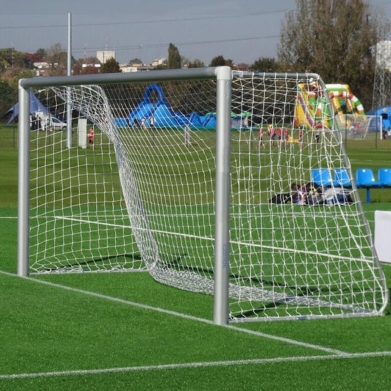 Fußballnetz 5x2 m PPhT, weiß 2/6