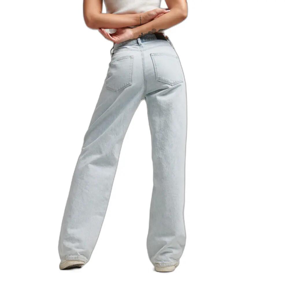 Weite Jeans aus Bio-Baumwolle, Frau Superdry 3/6