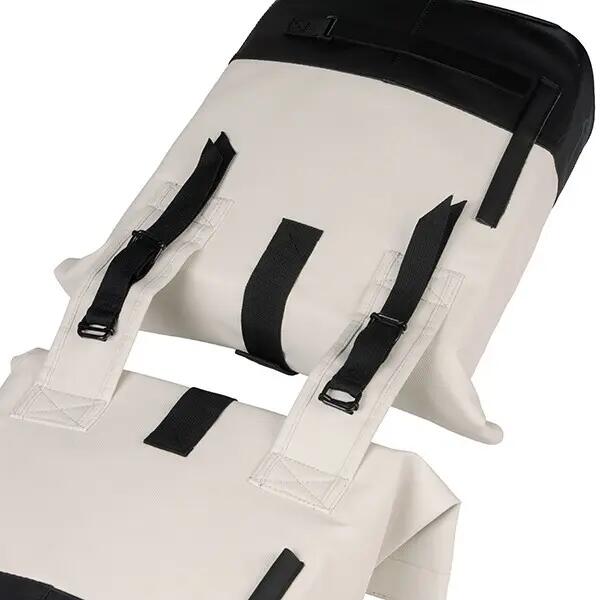 Basil Cove Doppel-Fahrradtasche 28–32 L Offwhite/Schwarz 4/5