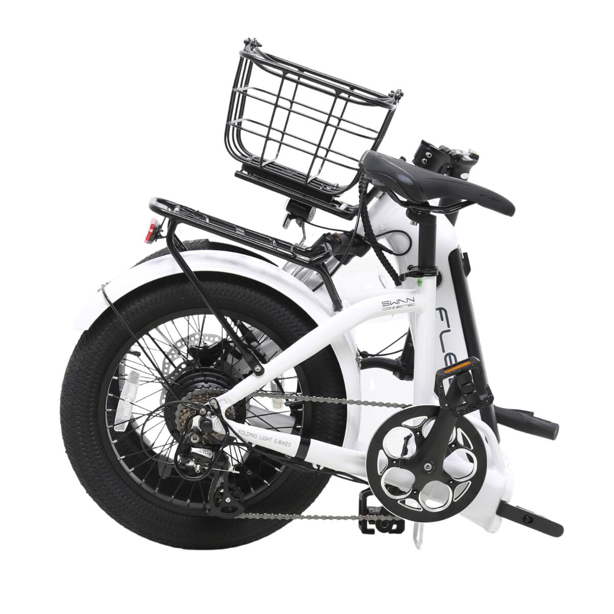Swan Fat Blanche | 18x 3.0” | Autonomie 70 km | Fourche avec suspension 2/6
