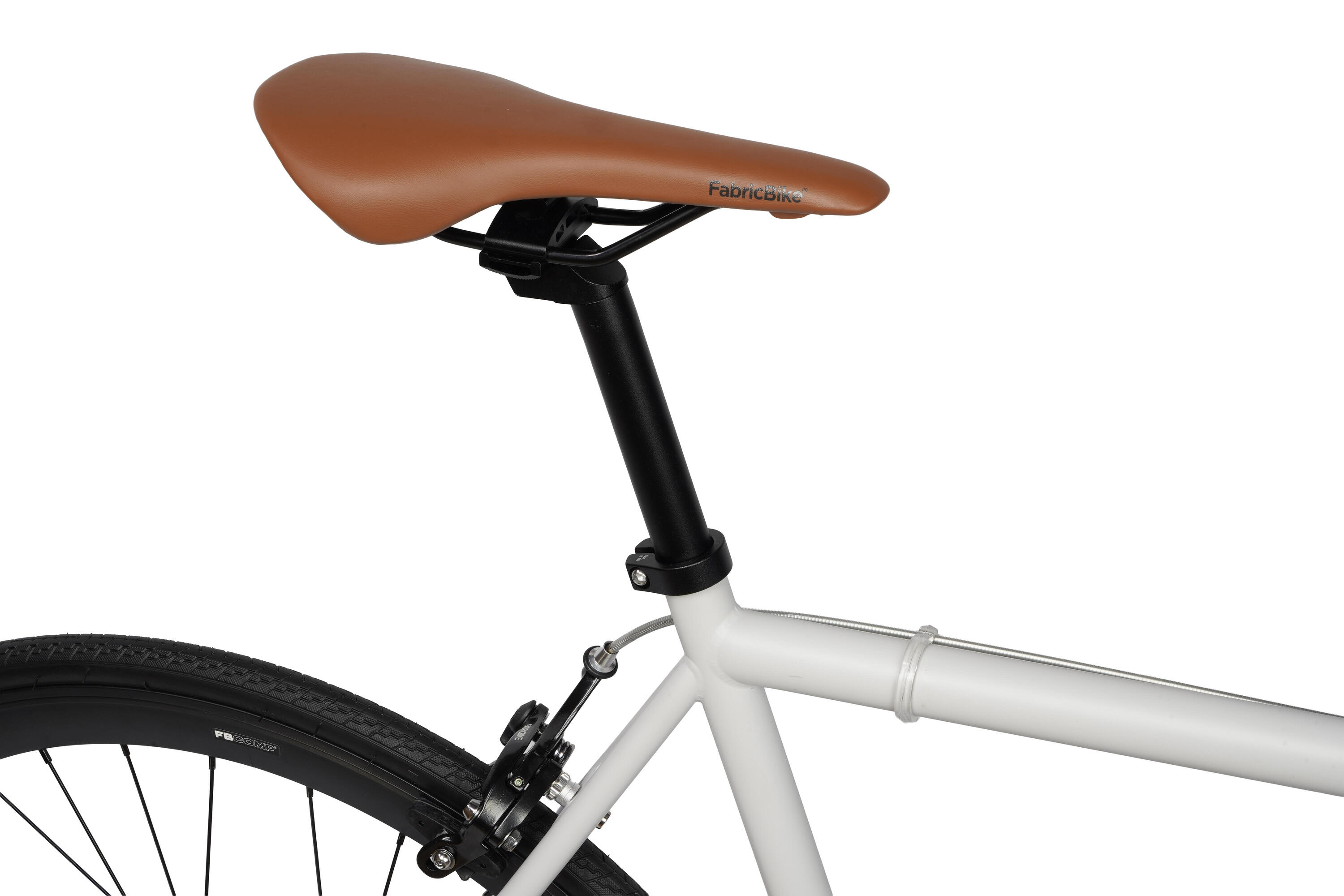 Fixiefiets Original Hi-Ten stalen frame 28" – Nardo Grey 6/7