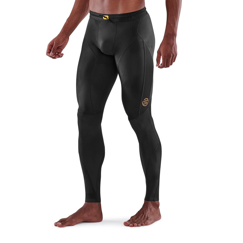SKINS Compression Men's Series-5 Gym/Running Long Tight Black - XXL