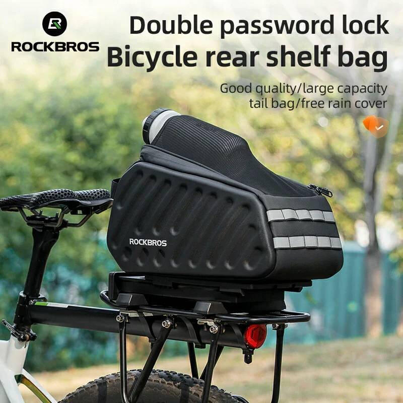 Sakwa, torba rowerowa na bagażnik Hard Shell EVA ROCKBROS wodoodporna 7,5 l 3/7