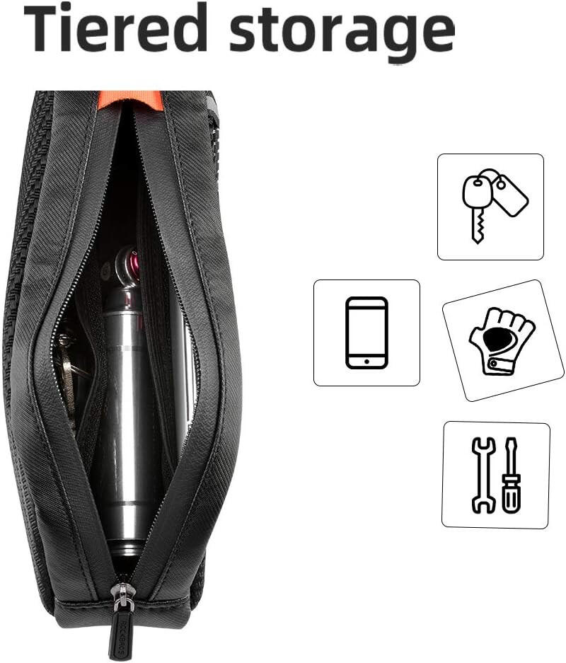 Sakwa, torba rowerowa na ramę ROCKBROS 039BK 4/7