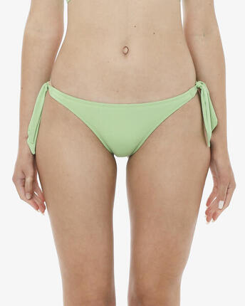 Slip de bain femme papaye en matière synthétique pour la natation