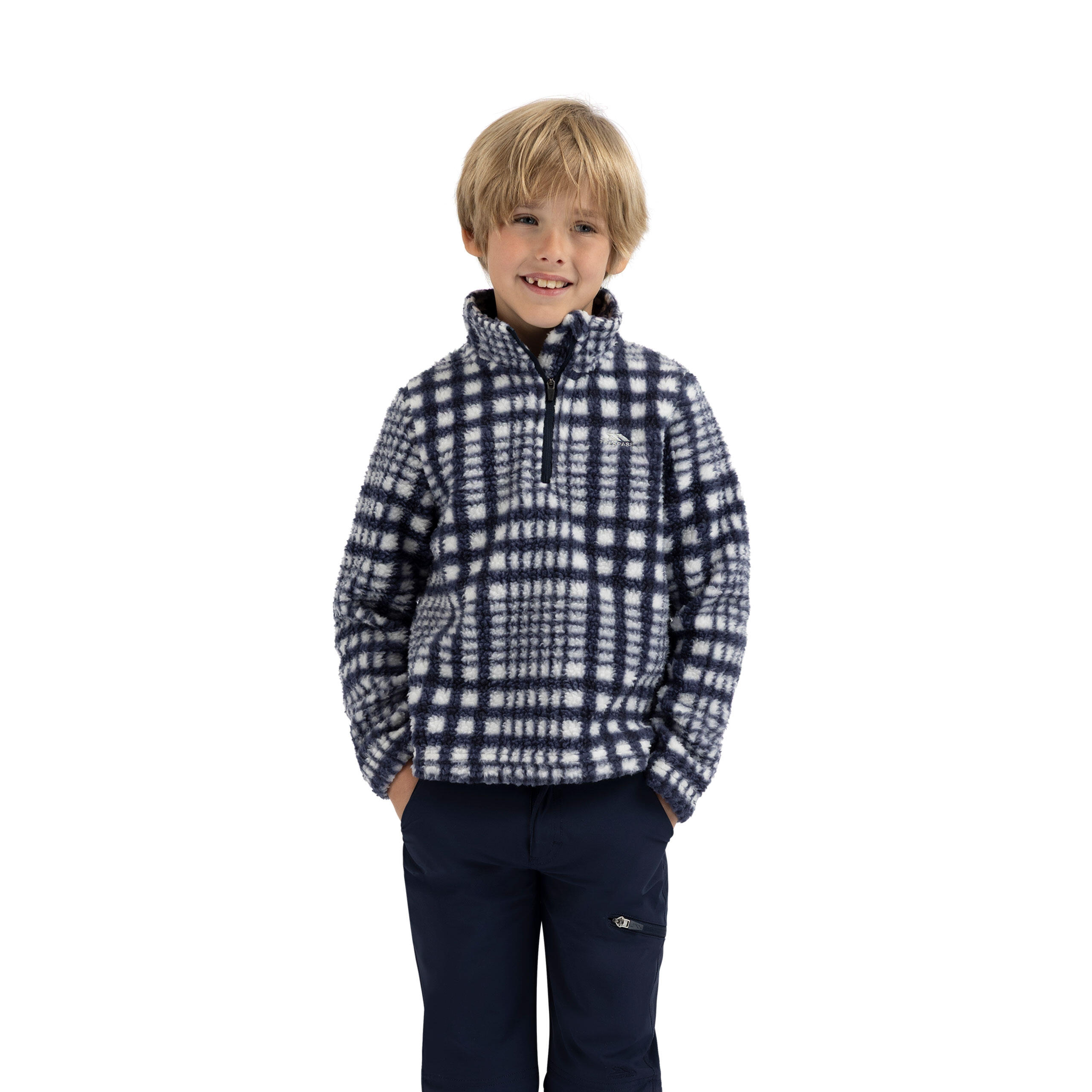 2058 Trespass Booker - Pile unisex blu scuro 4/5