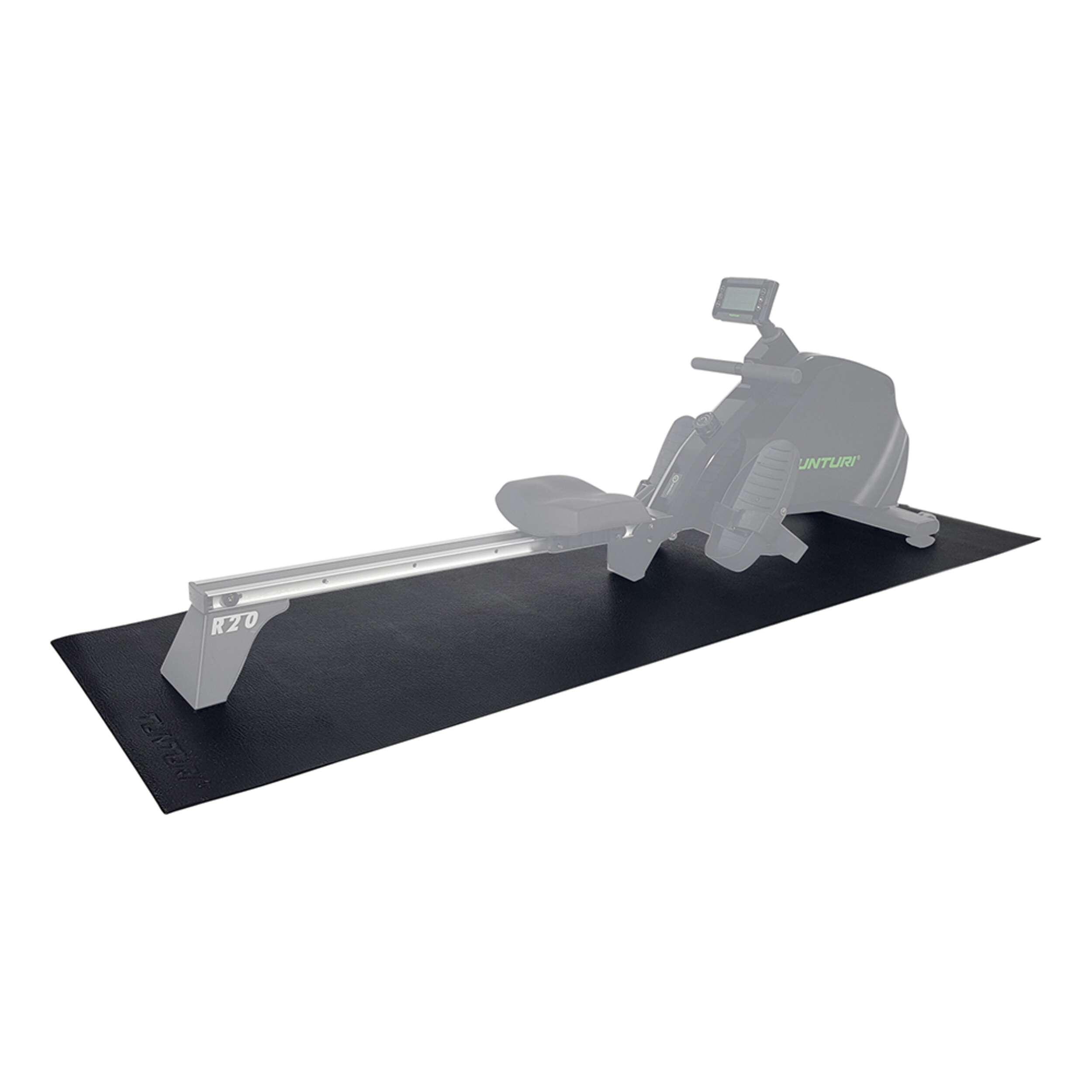 Roeitrainer mat - Vloerbeschermmat - 227 x 90 x 0,4 cm 2/4