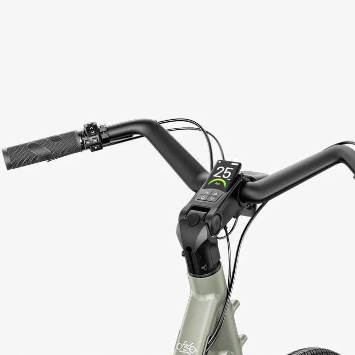 Rower elektryczny Fiido C700 miejski, kierunkowskazy, na pasku, światło 3/8